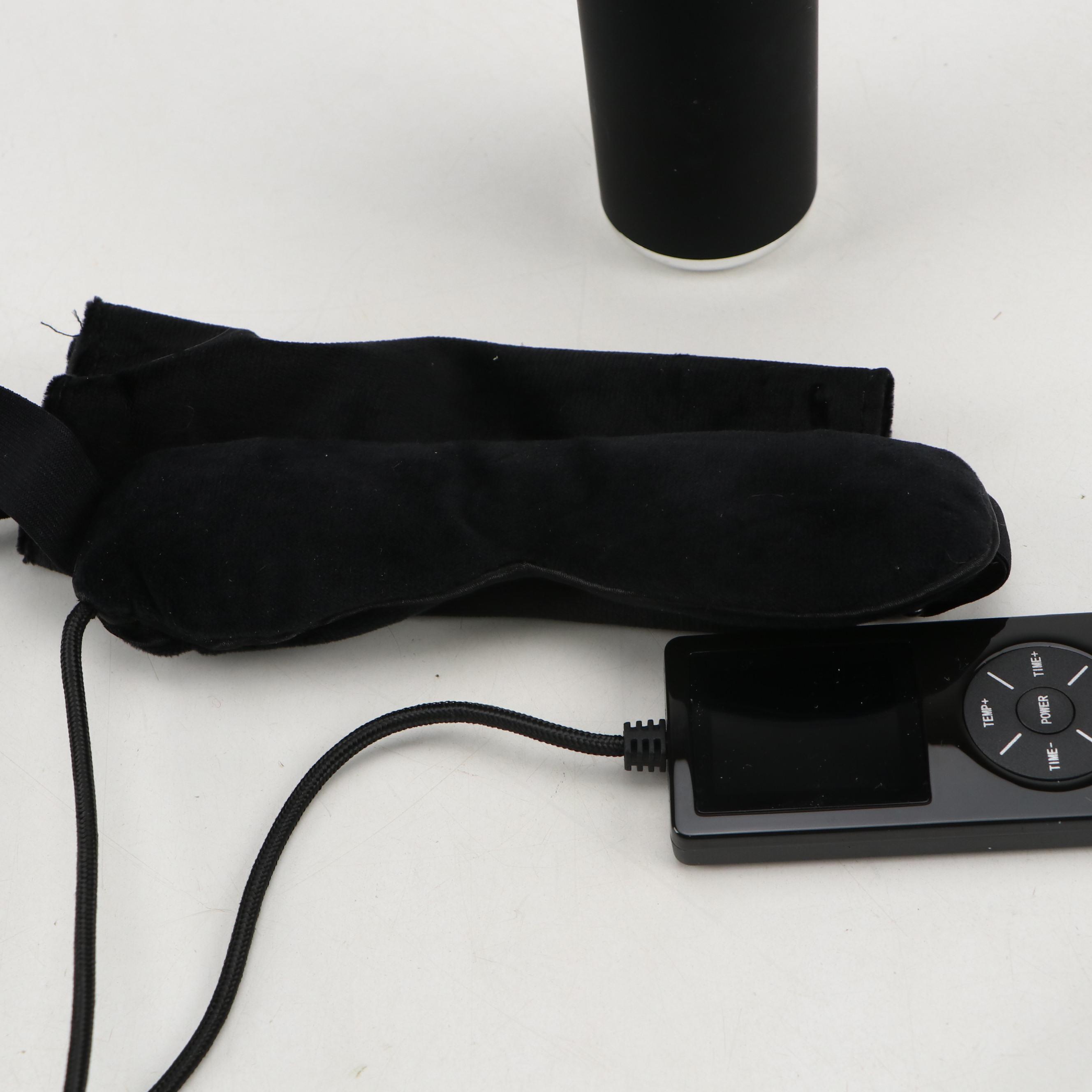 Sealy Massager Pro and Wizard Eye Mask Electric Heated Eye Mask