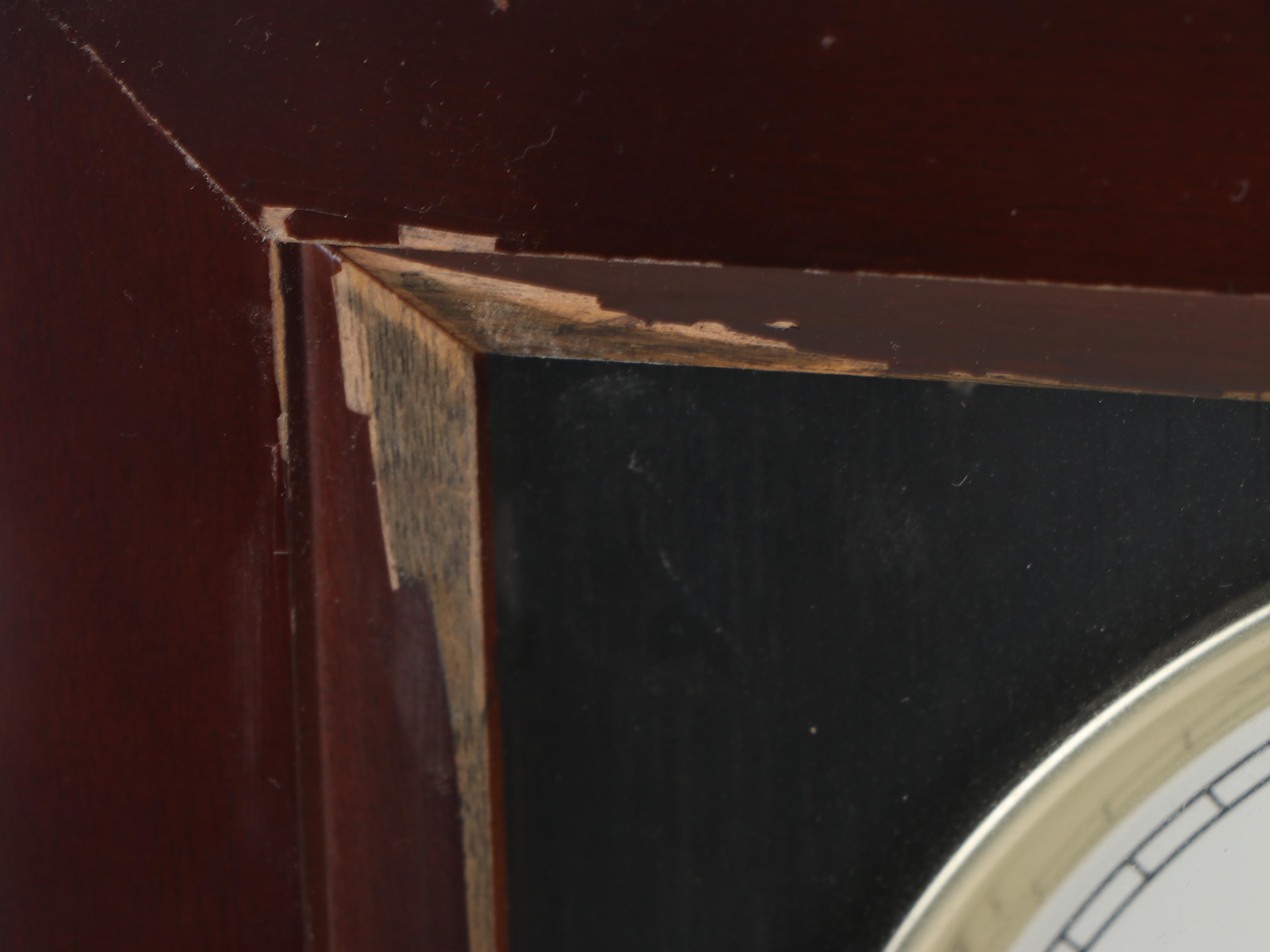 Sterling and Noble Wooden Westminster Chime Wall Clock