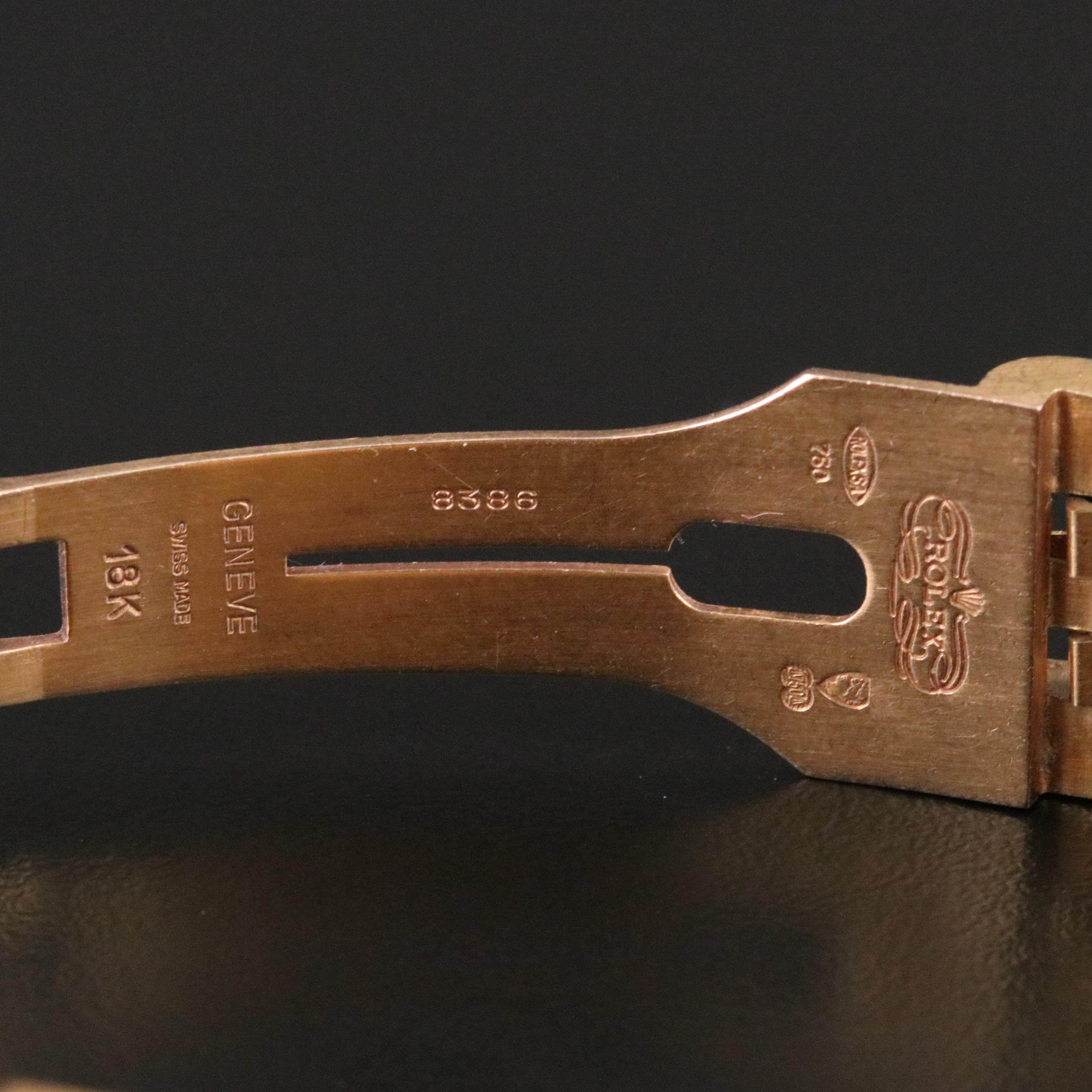 1982 Rolex GMT Master Nipple Dial 18K Watch