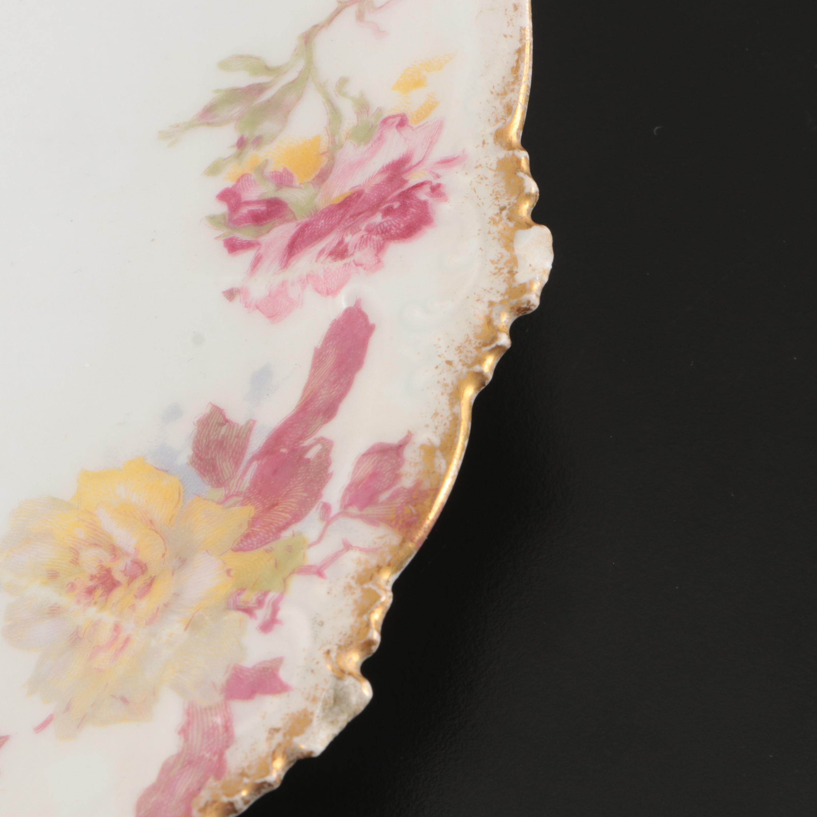 Shelley "Primrose" with Other Flower Pattern Porcelain and Bone China Plates