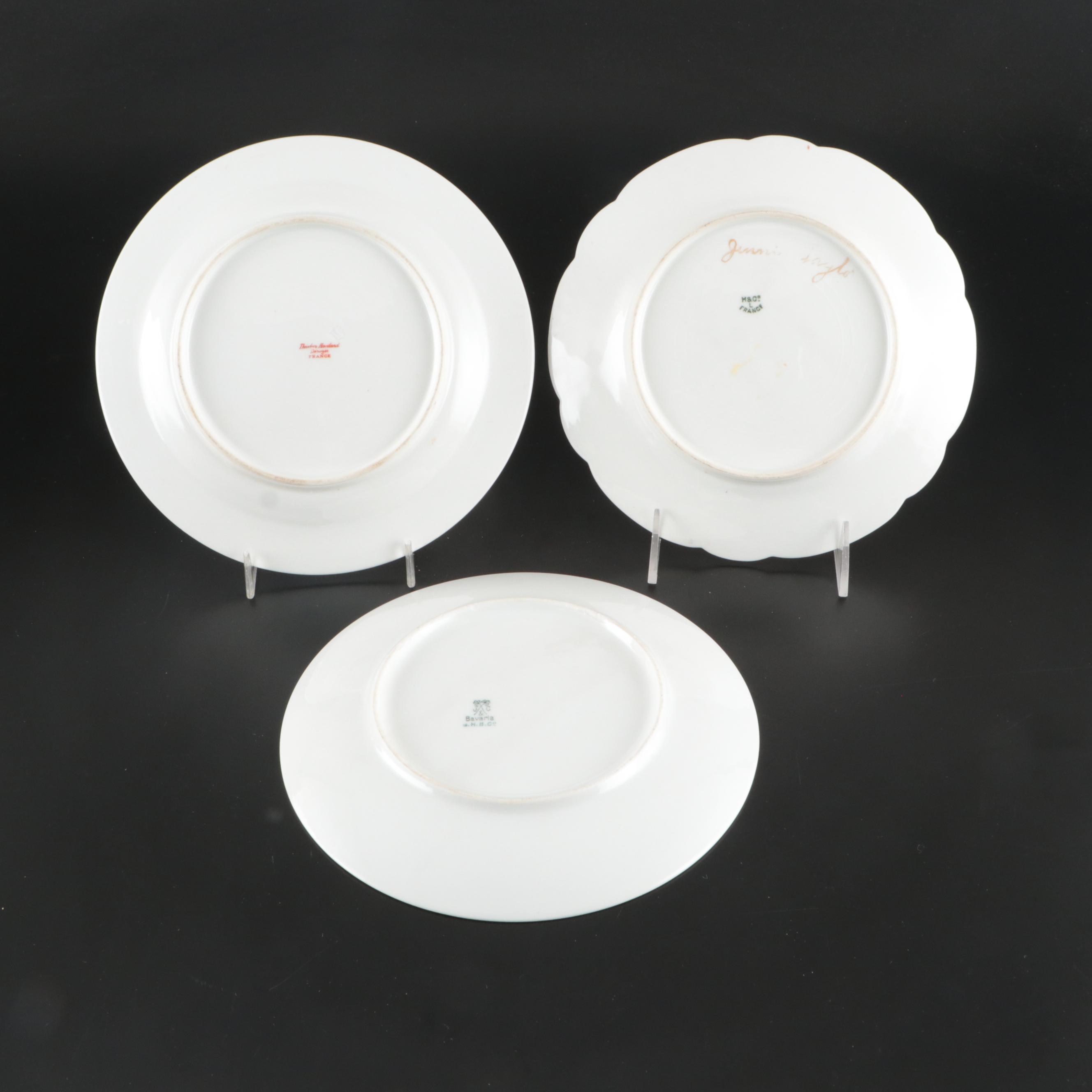 Shelley "Primrose" with Other Flower Pattern Porcelain and Bone China Plates