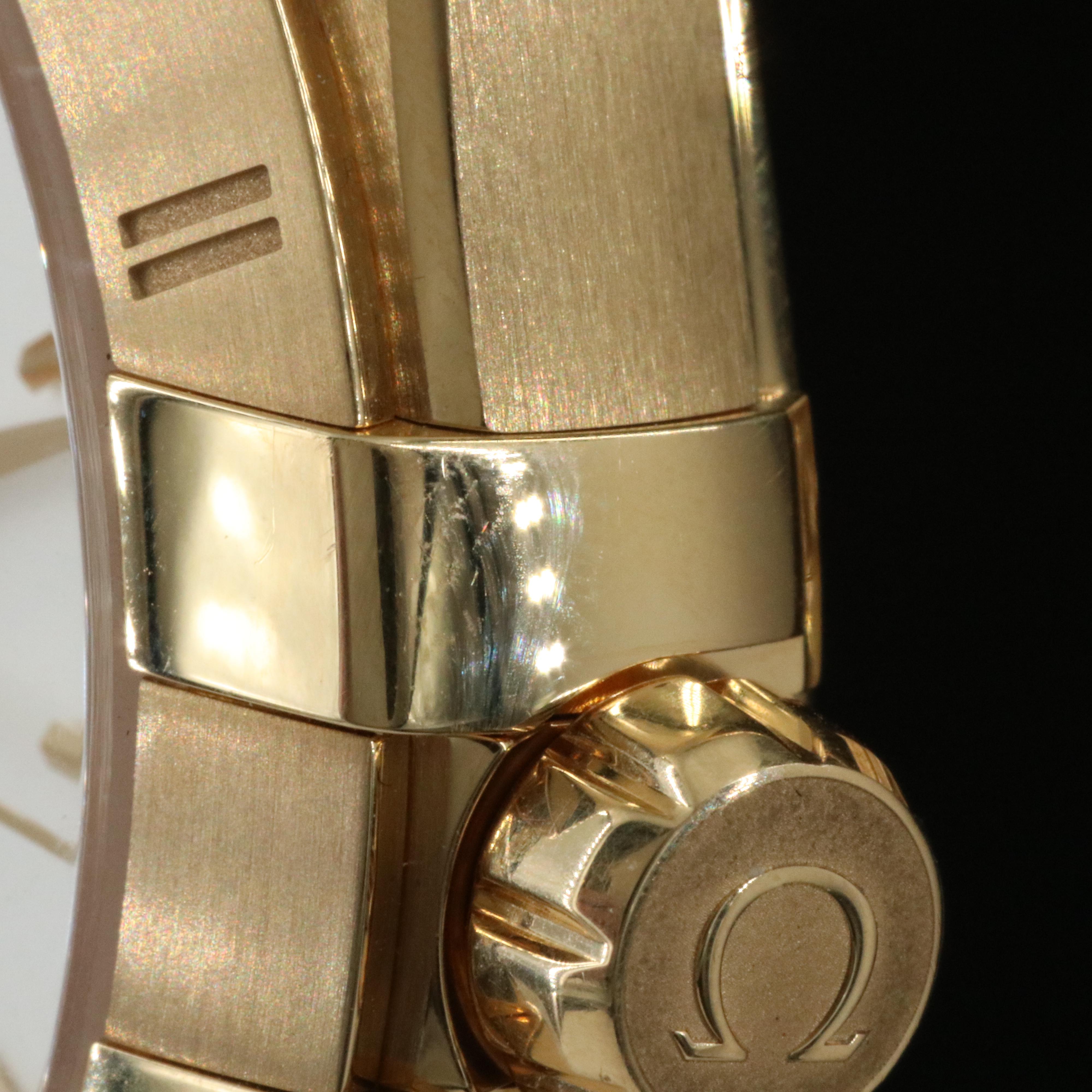 2024 Omega Constellation Opaline 18K Gold 39mm Automatic Watch