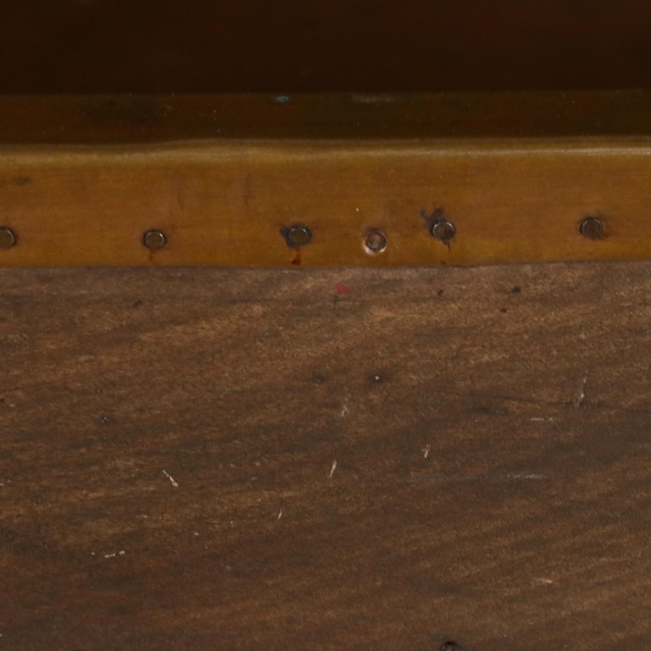 American Primitive Pine Dry Sink with Copper Top, 19th Century