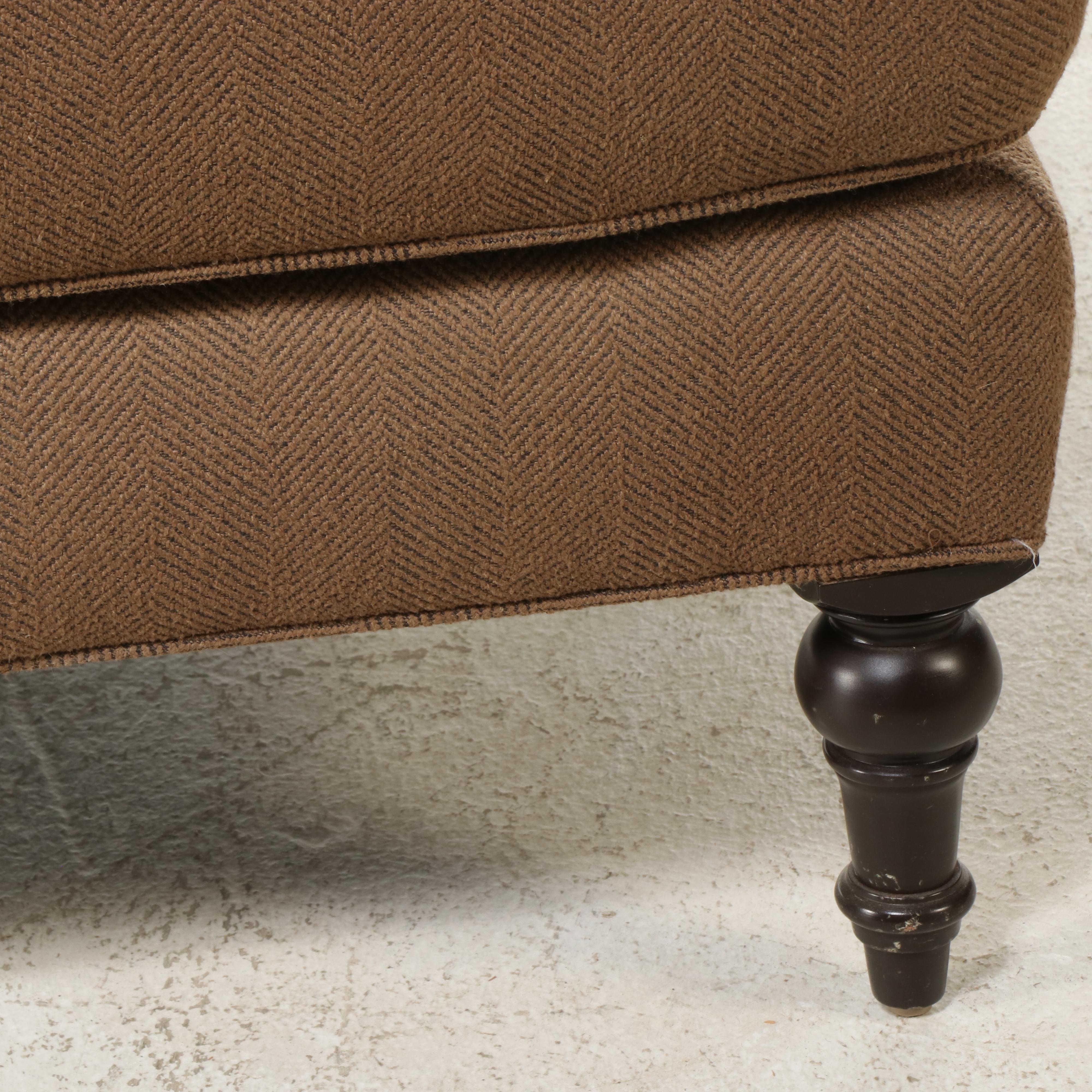 Arhaus Furniture Buttoned-Down Sofa