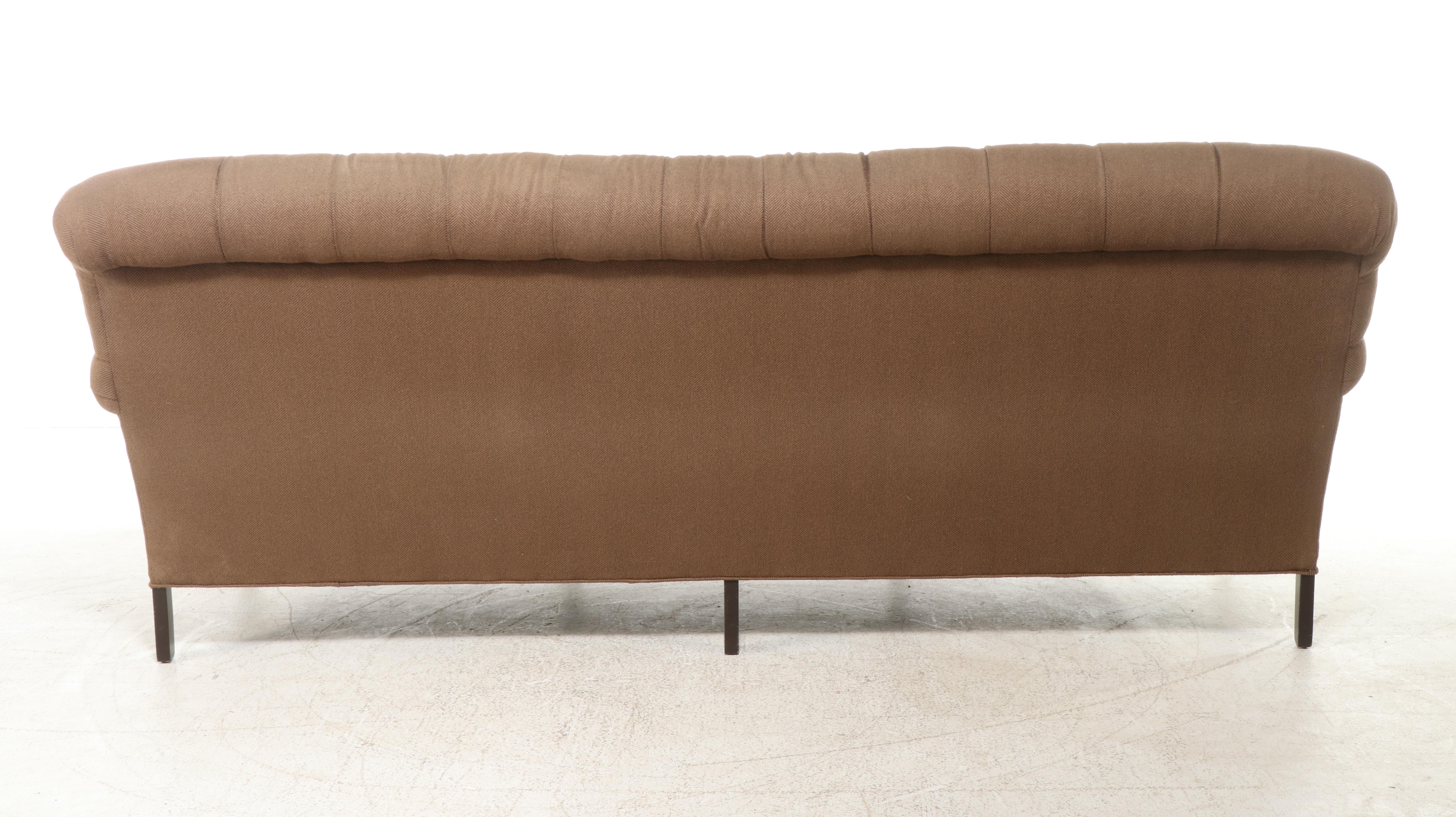 Arhaus Furniture Buttoned-Down Sofa