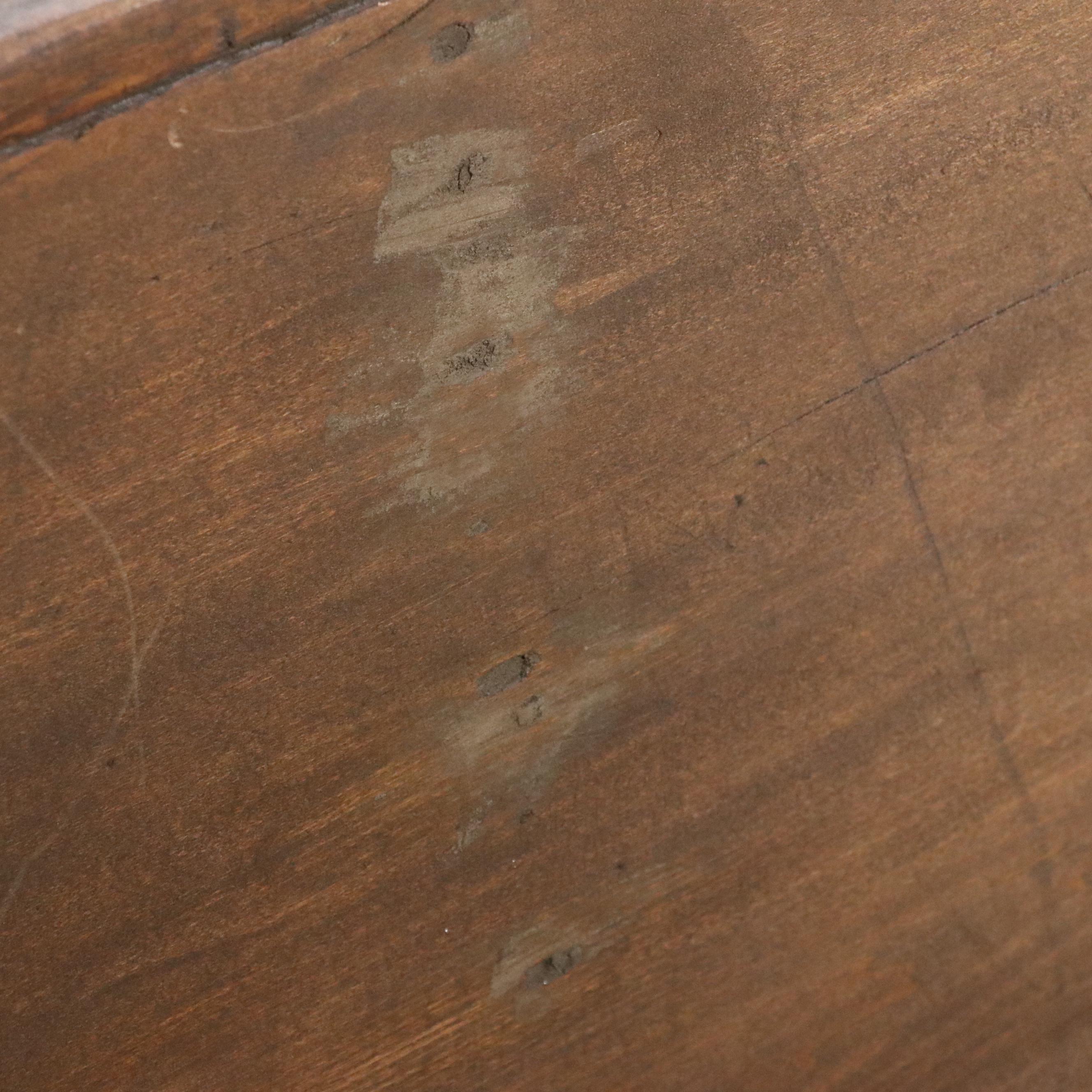 American Primitive Pine Dry Sink with Copper Top, 19th Century