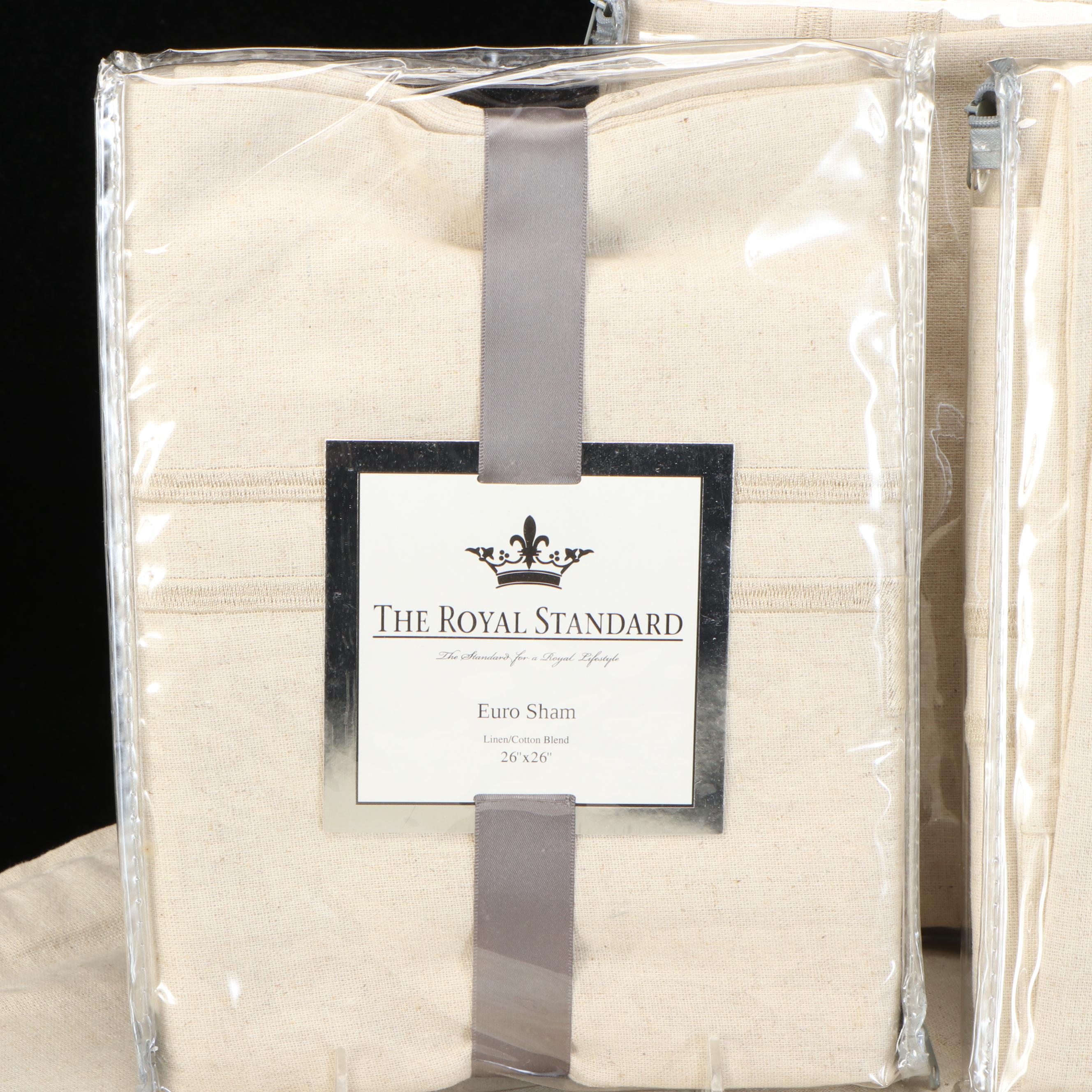 The Royal Standard Queen Size Blanket with Euro Shams