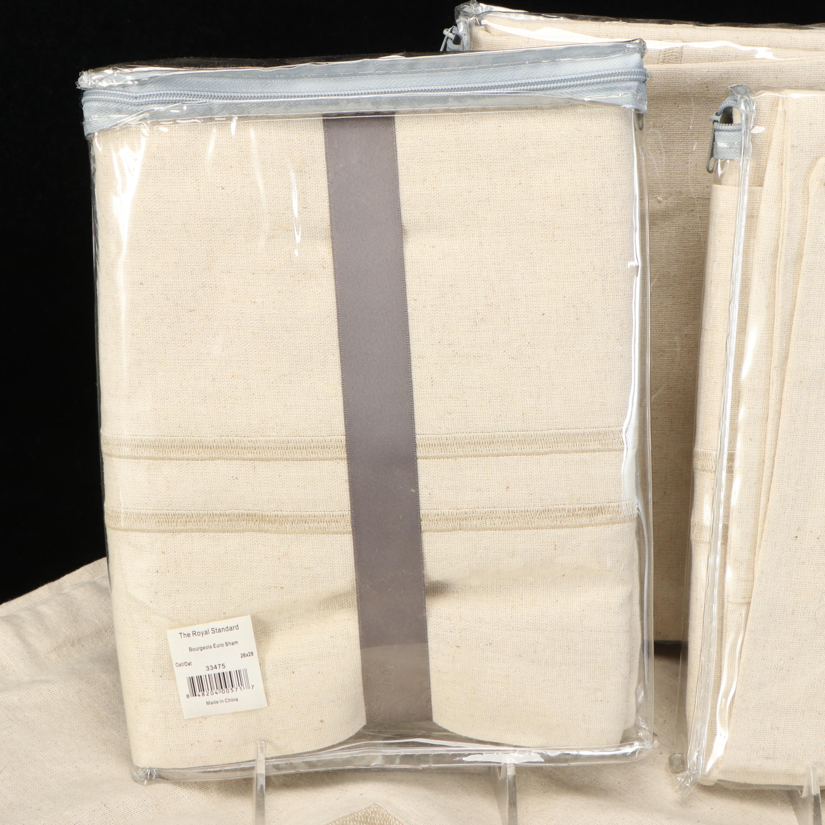 The Royal Standard Queen Size Blanket with Euro Shams