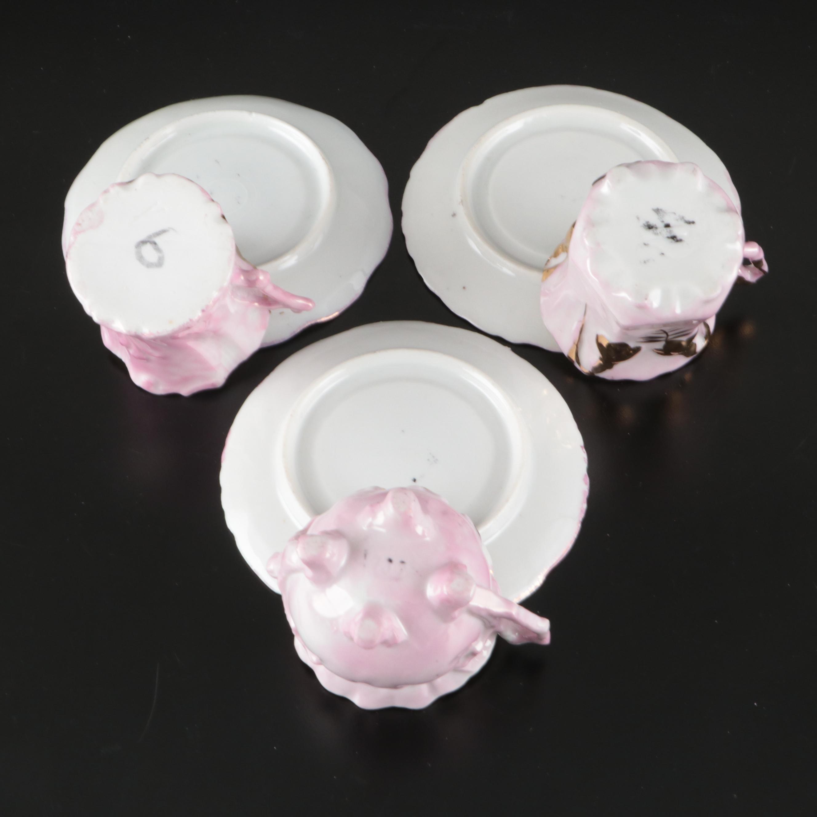 Royal Crown Derby "Olde Avesbury" with Victorian Luster Cups and Other Tableware