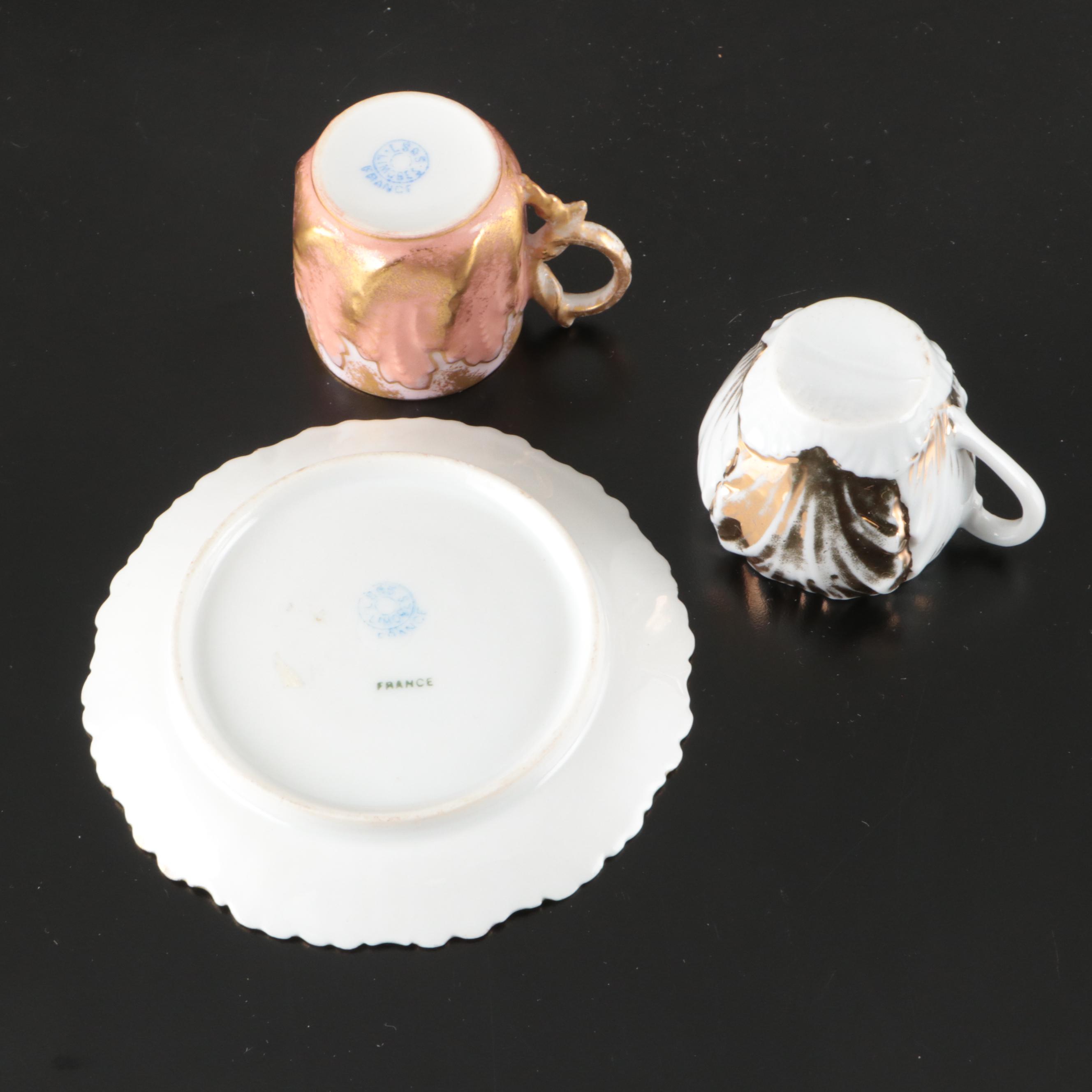 Royal Crown Derby "Olde Avesbury" with Victorian Luster Cups and Other Tableware