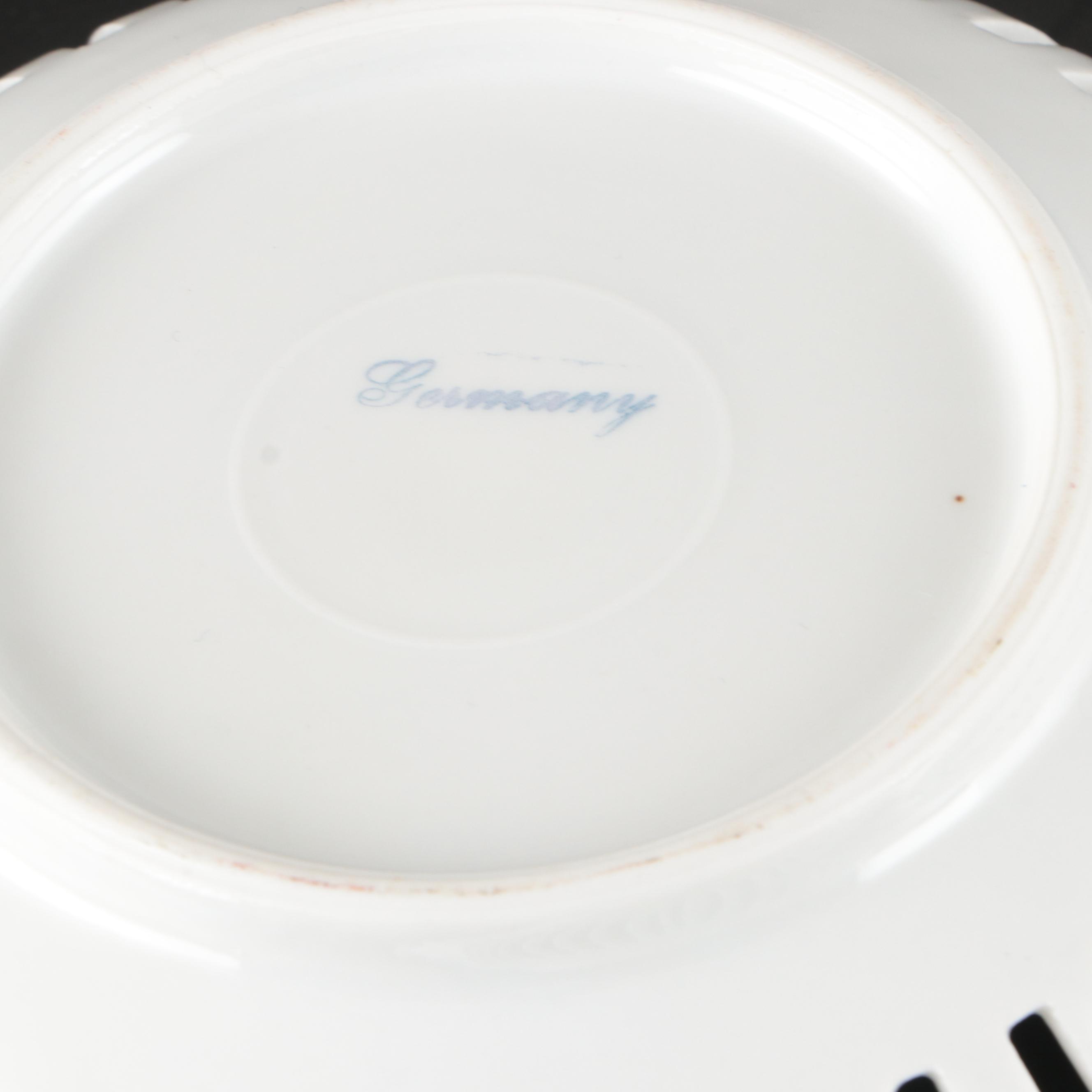 Royal Crown Derby "Olde Avesbury" with Victorian Luster Cups and Other Tableware