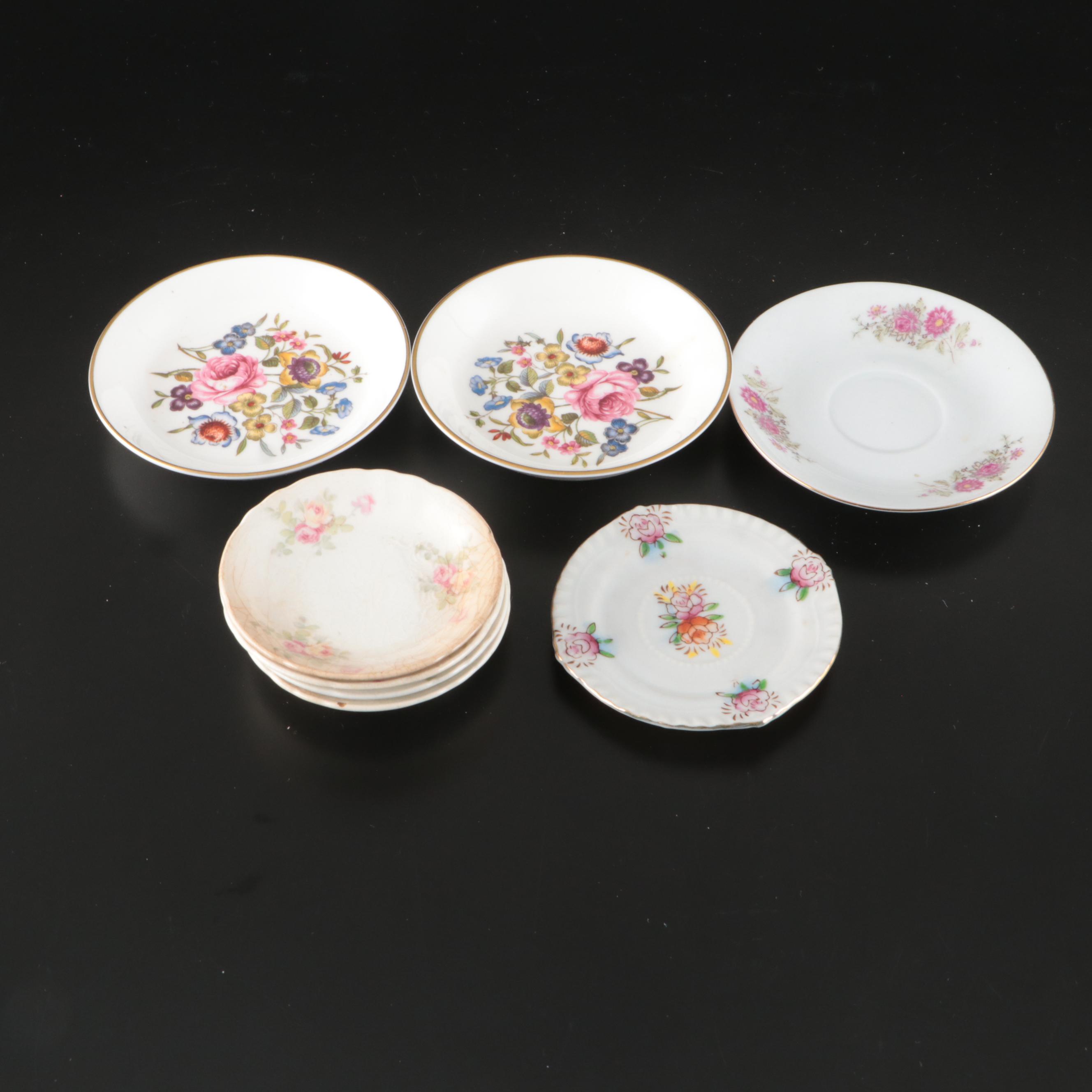 Royal Crown Derby "Olde Avesbury" with Victorian Luster Cups and Other Tableware