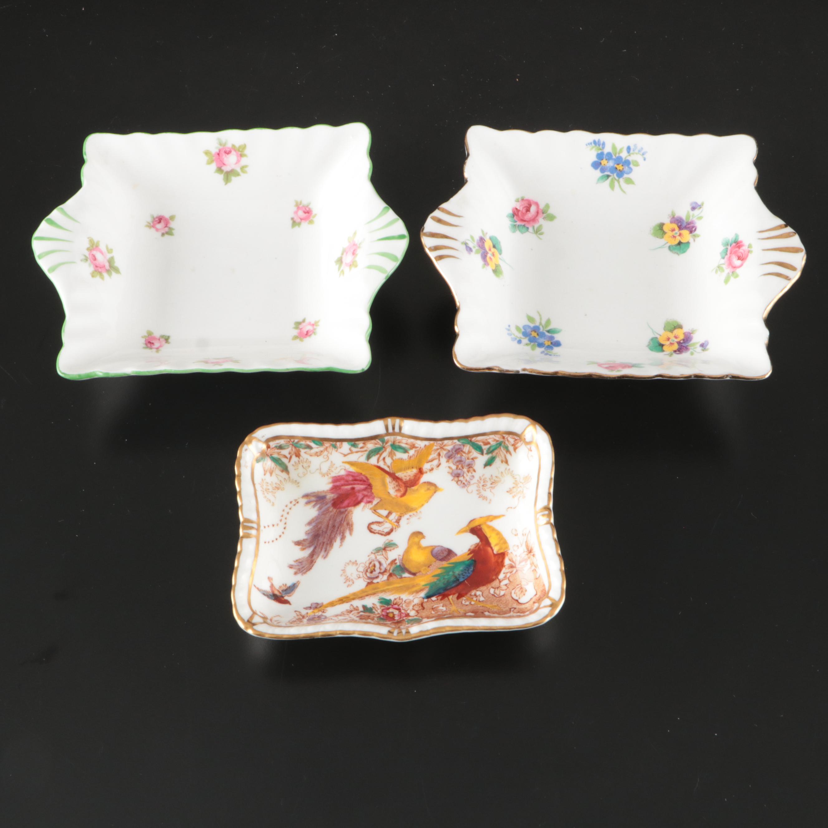 Royal Crown Derby "Olde Avesbury" with Victorian Luster Cups and Other Tableware