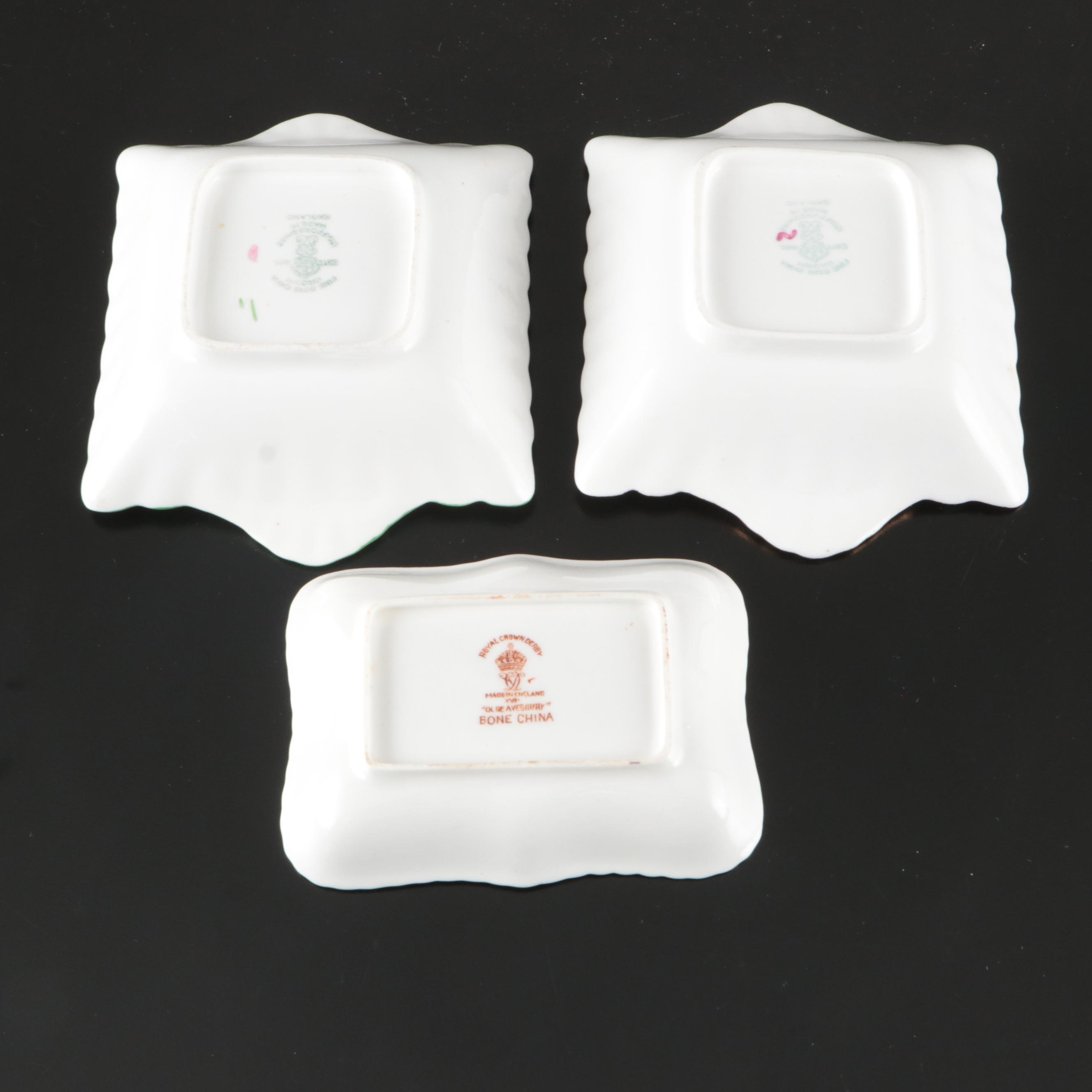 Royal Crown Derby "Olde Avesbury" with Victorian Luster Cups and Other Tableware