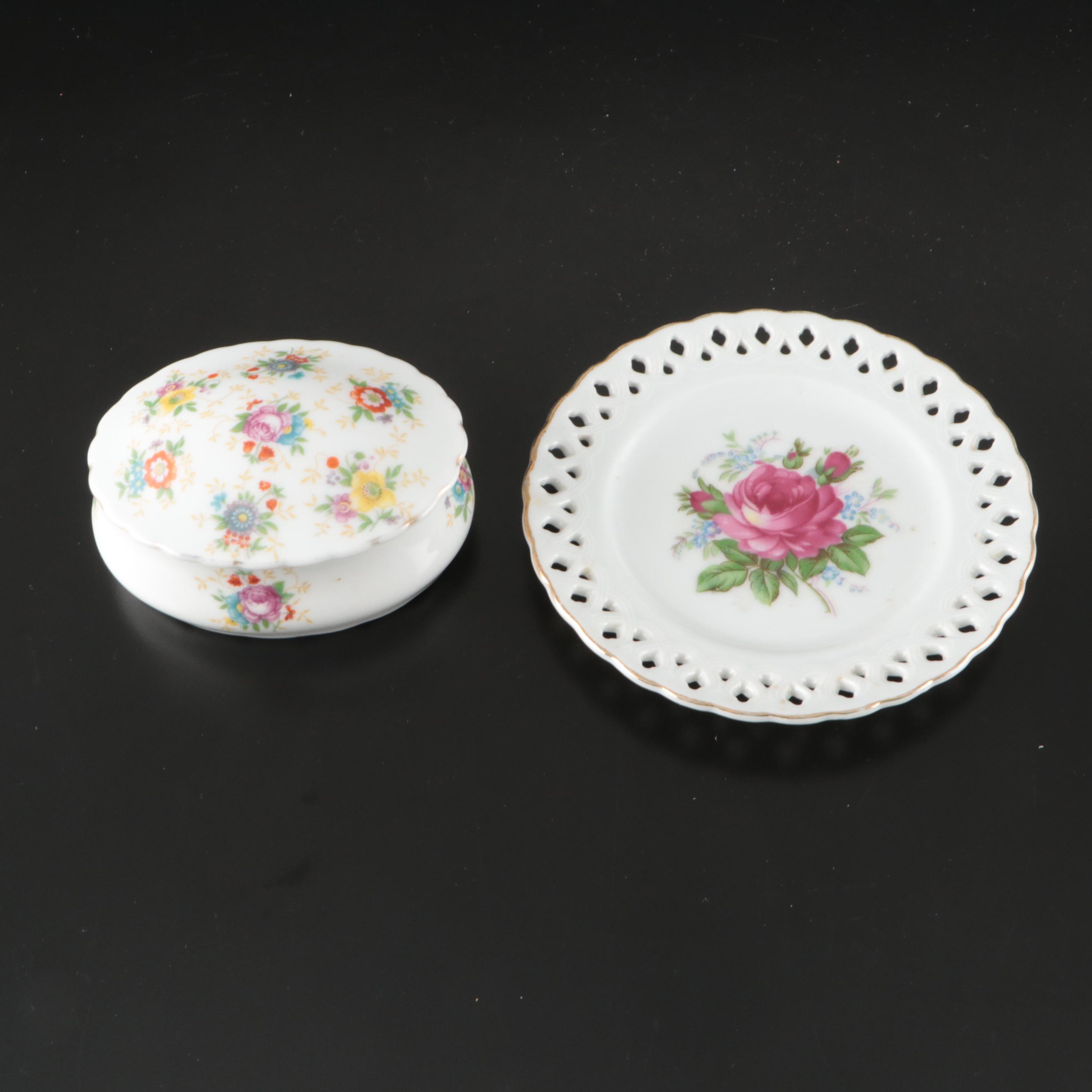 Royal Crown Derby "Olde Avesbury" with Victorian Luster Cups and Other Tableware