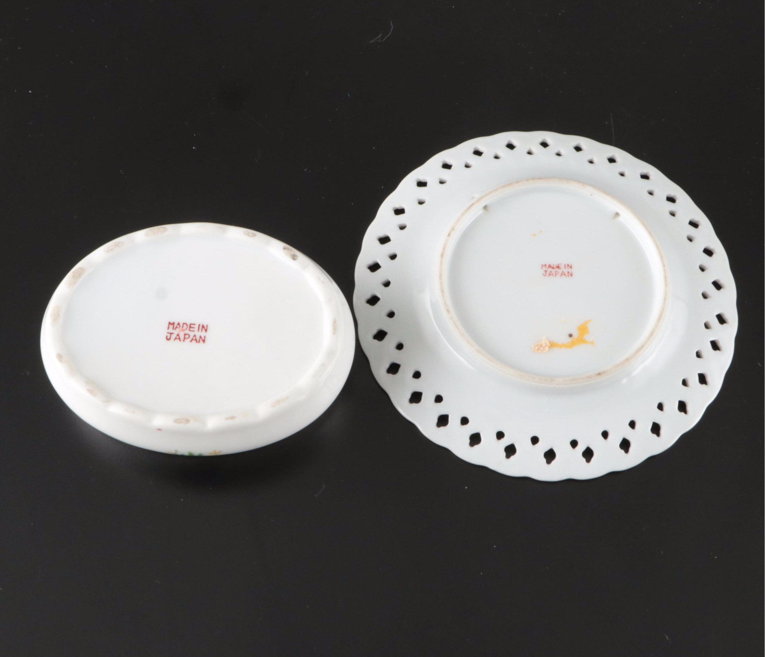 Royal Crown Derby "Olde Avesbury" with Victorian Luster Cups and Other Tableware