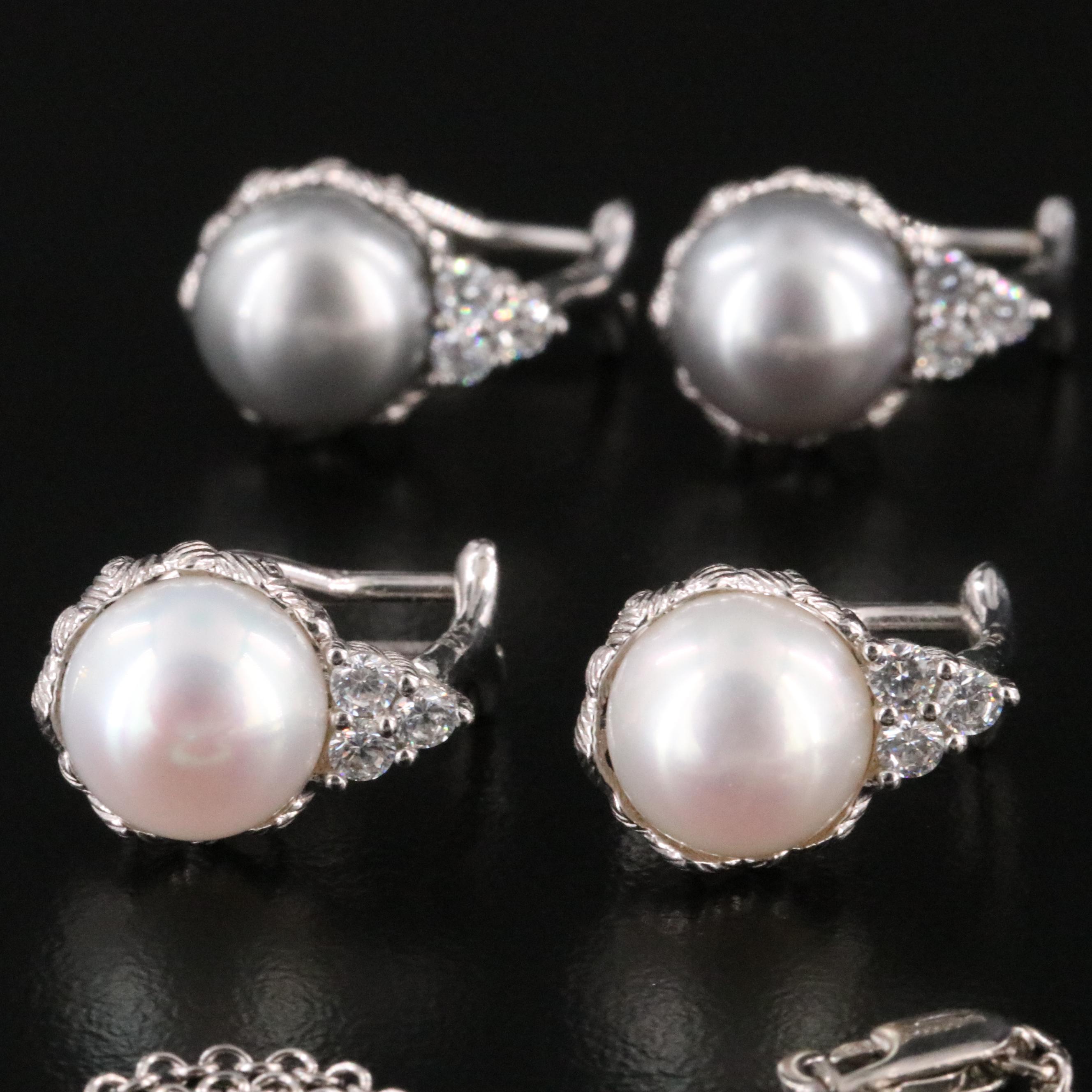 Judith Ripka and Honora Pearl and CZ Jewelry Assortment