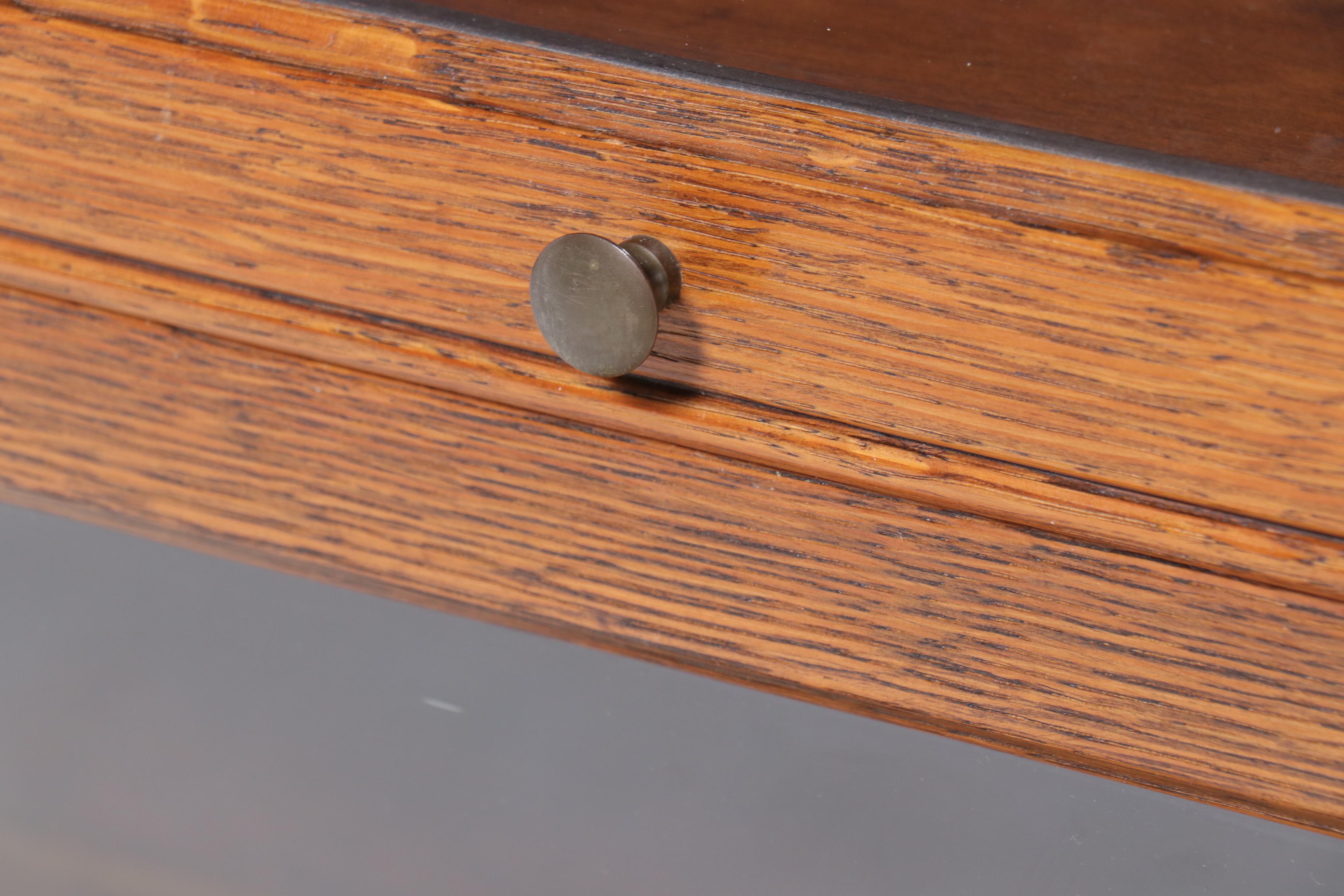 American Quartersawn Oak Four-Stack Barrister's Bookcase, Early 20th Century
