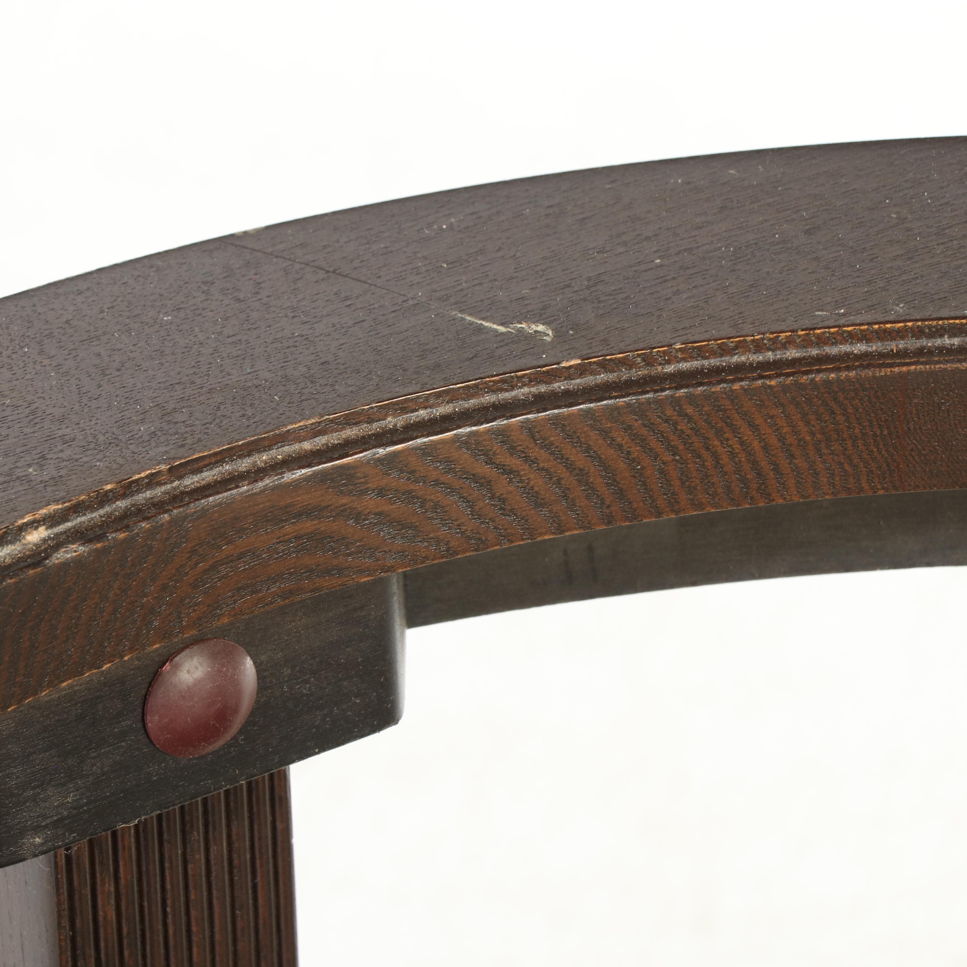 Contemporary Wood Three-Tier Side Table