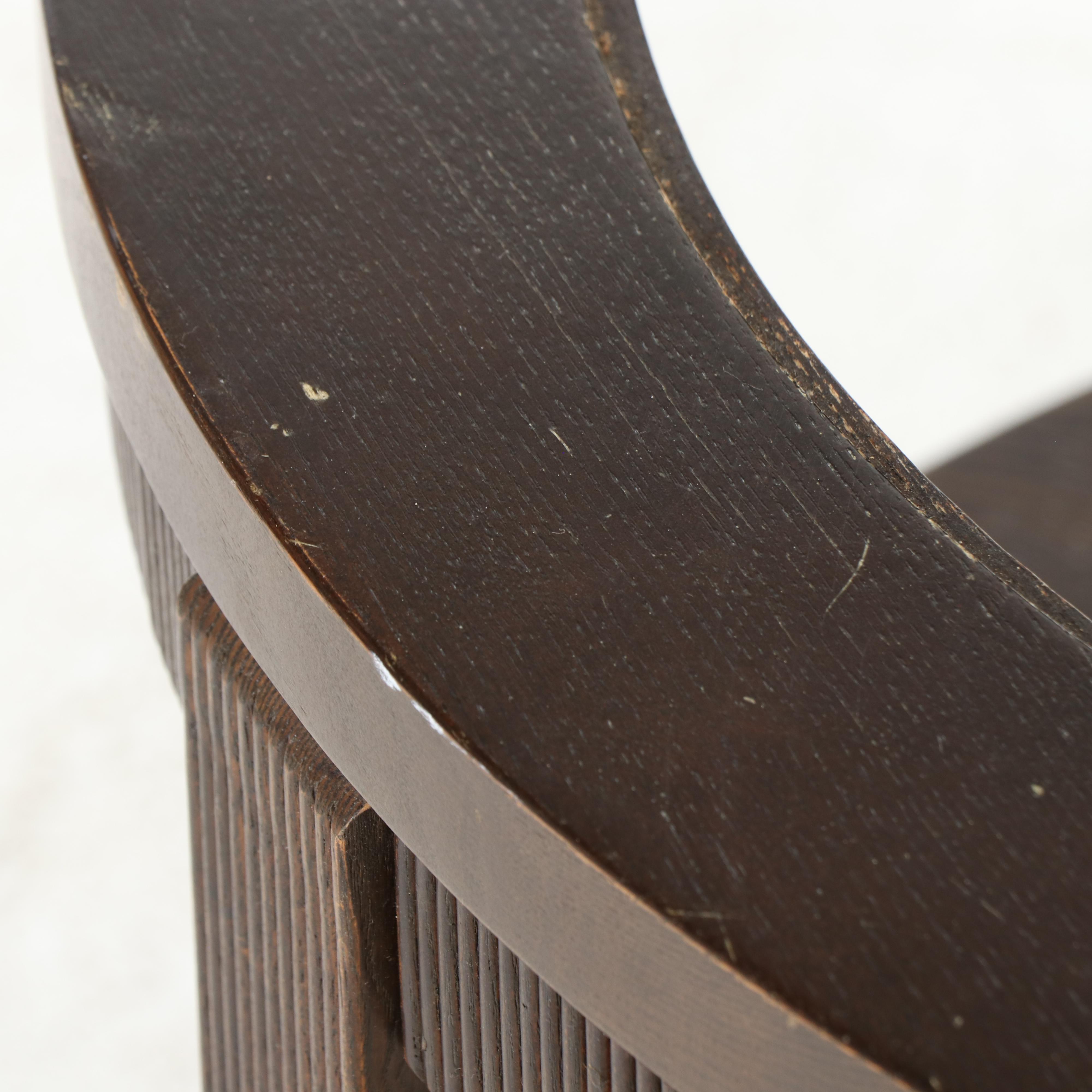 Contemporary Wood Three-Tier Side Table