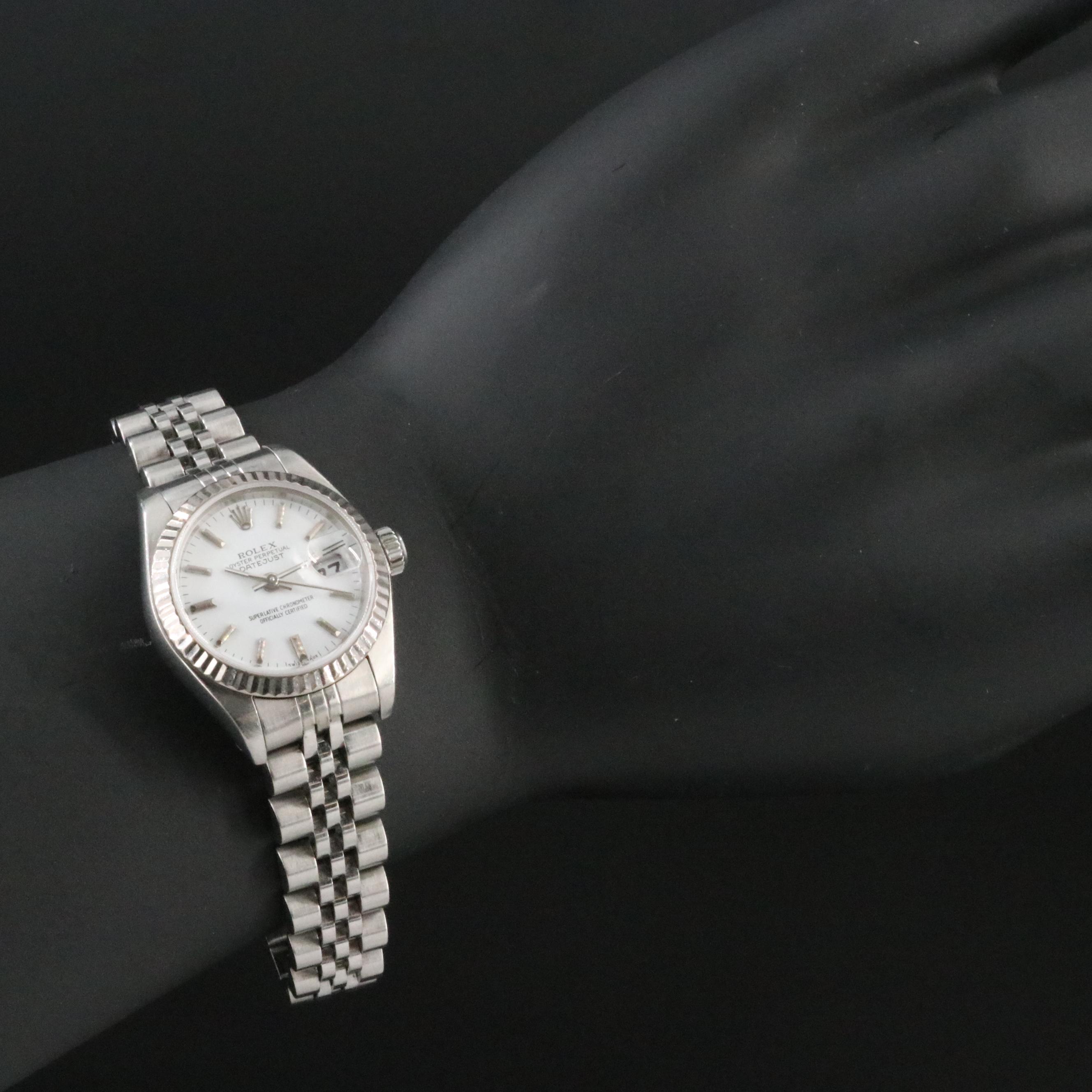 2003-2004 Rolex Oyster Perpetual Custom Dial Datejust Watch