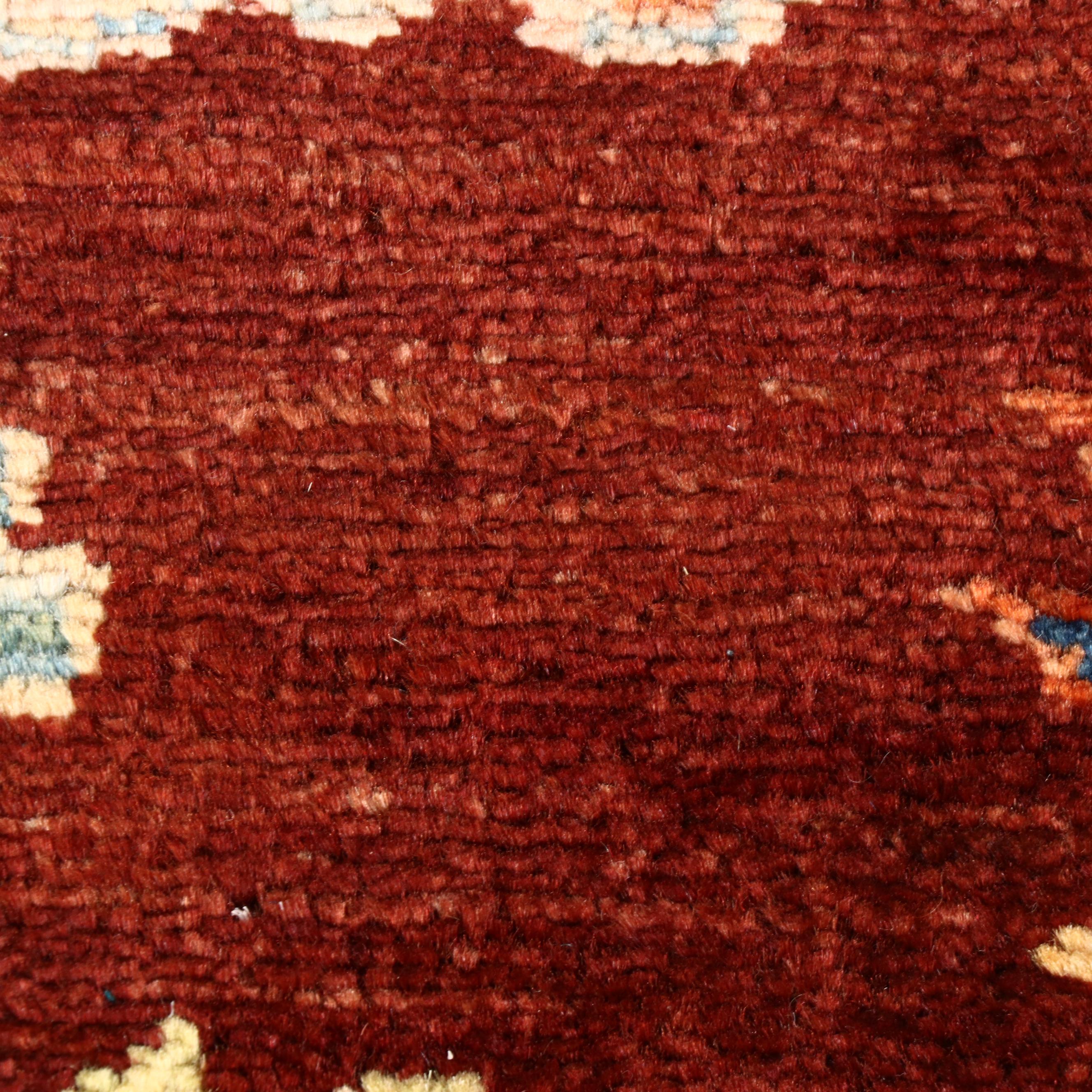 2'8 x 9'4 Hand-Knotted Pakistani Chobi Carpet Runner