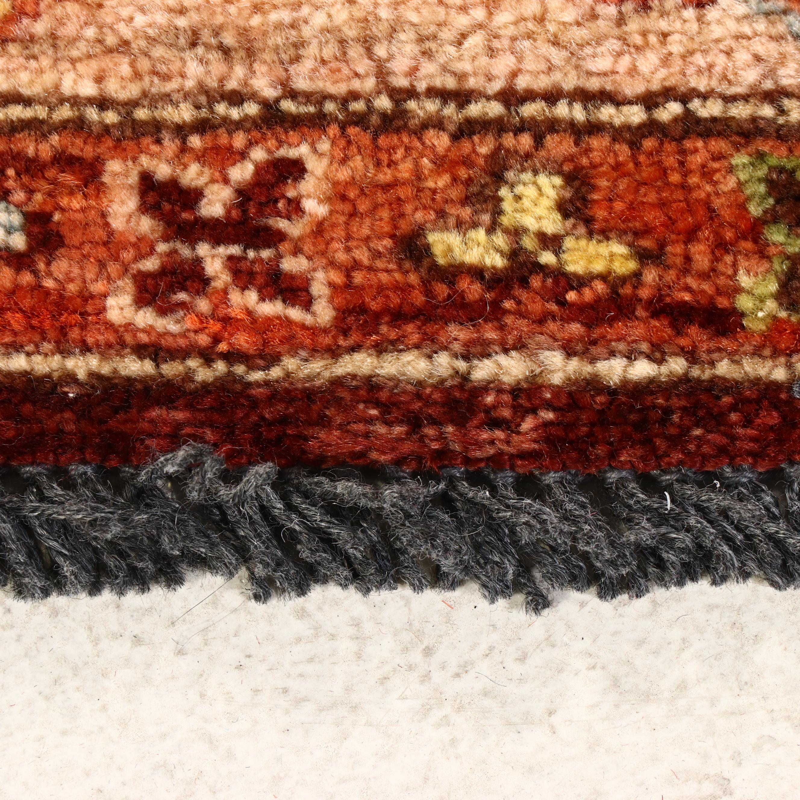 2'8 x 9'4 Hand-Knotted Pakistani Chobi Carpet Runner