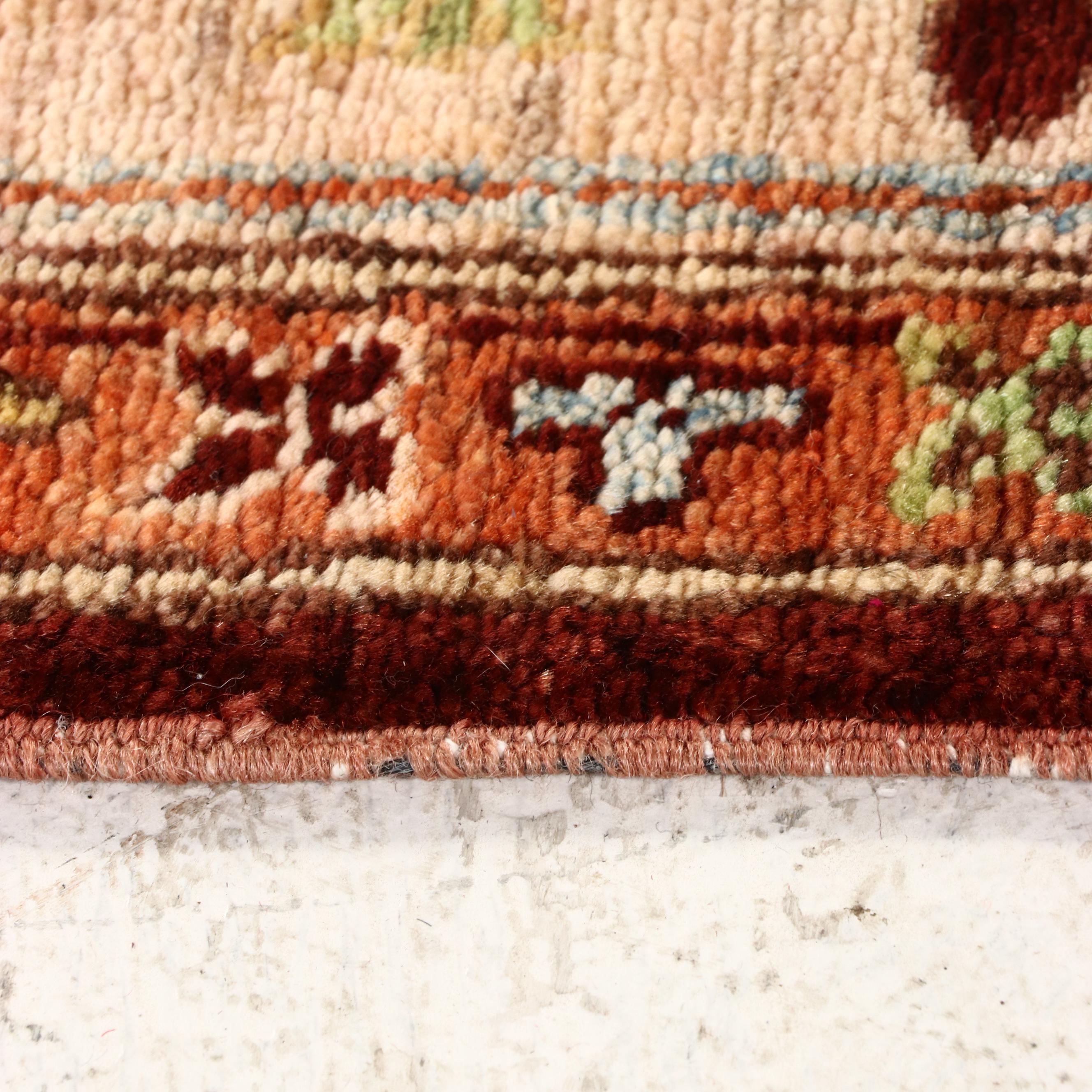2'8 x 9'4 Hand-Knotted Pakistani Chobi Carpet Runner