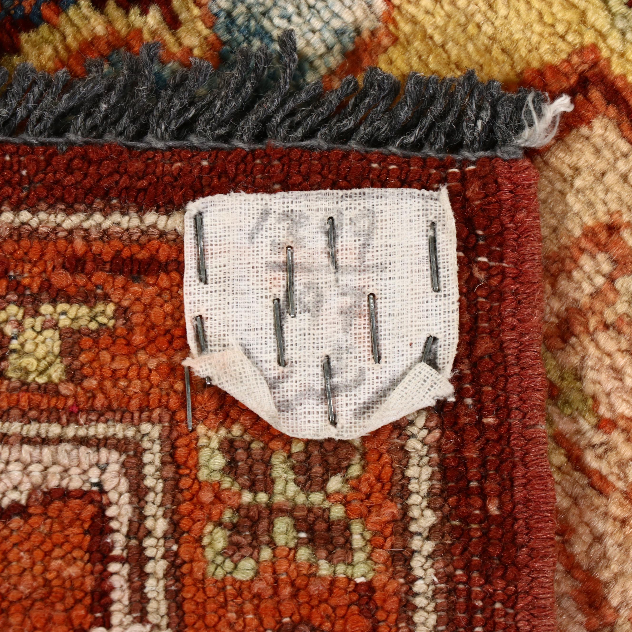 2'8 x 9'4 Hand-Knotted Pakistani Chobi Carpet Runner