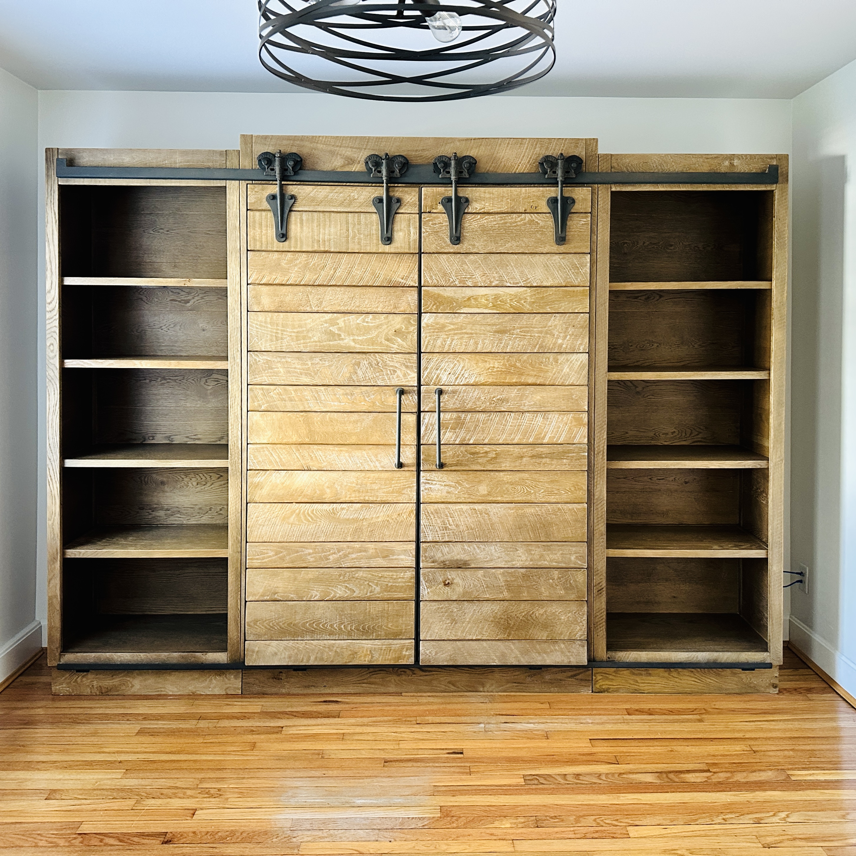 Arhaus "Baumann" Rustic Style Media Wall Unit