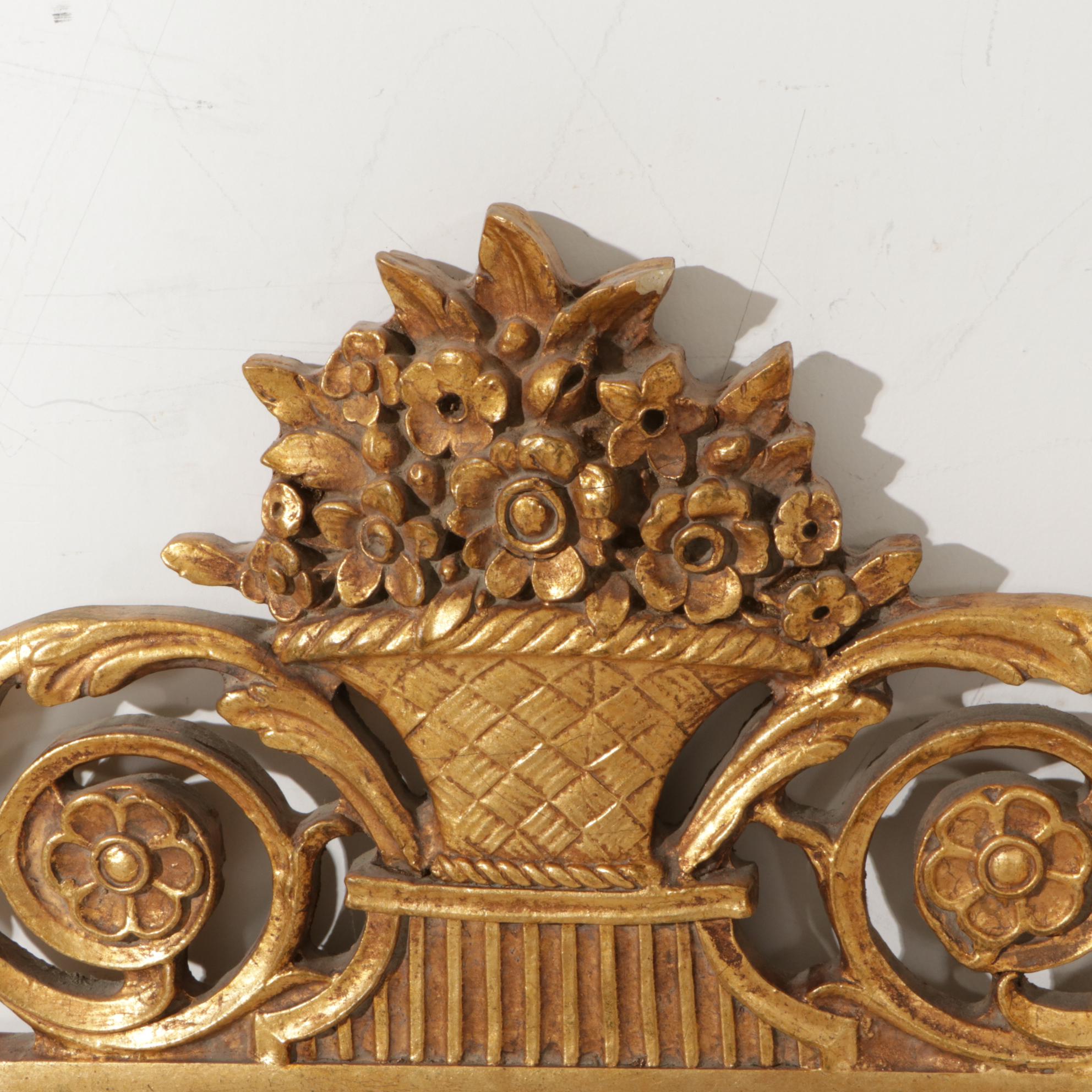 Louis XV Style Wall Mirror, Late 20th Century