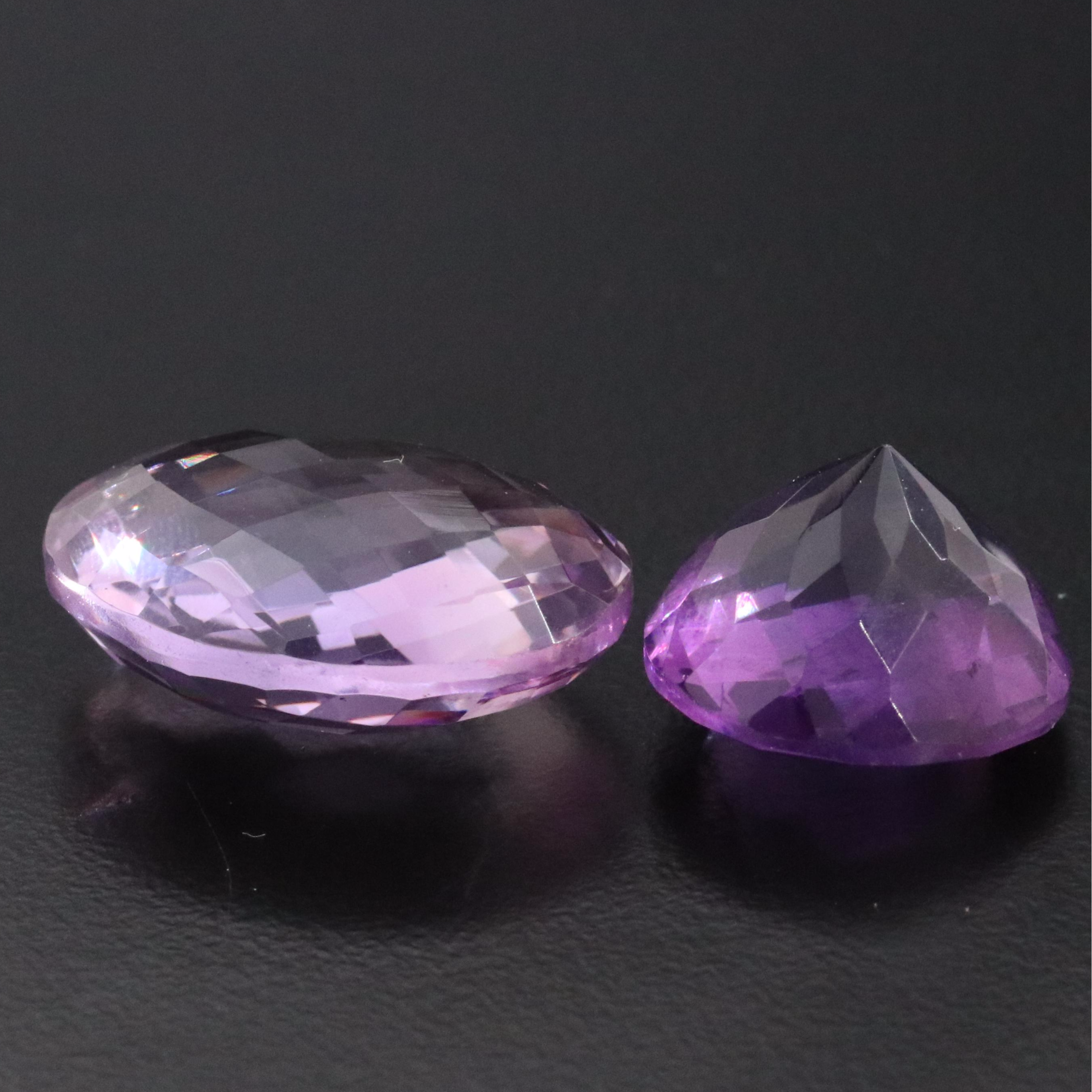 Loose 39.76 CTW Amethysts