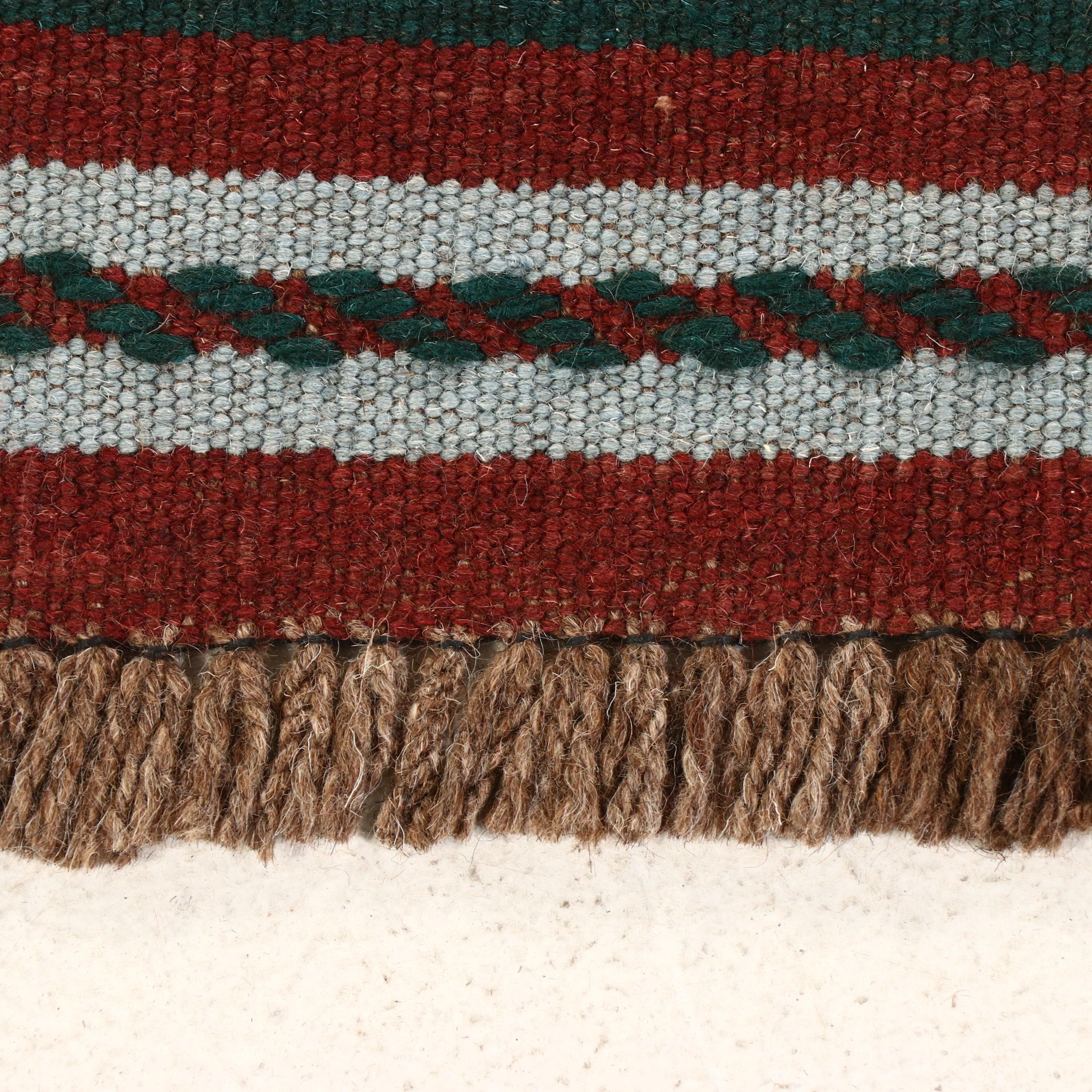 2'2 x 12'2 Handwoven Afghan Mashwani Carpet Runner