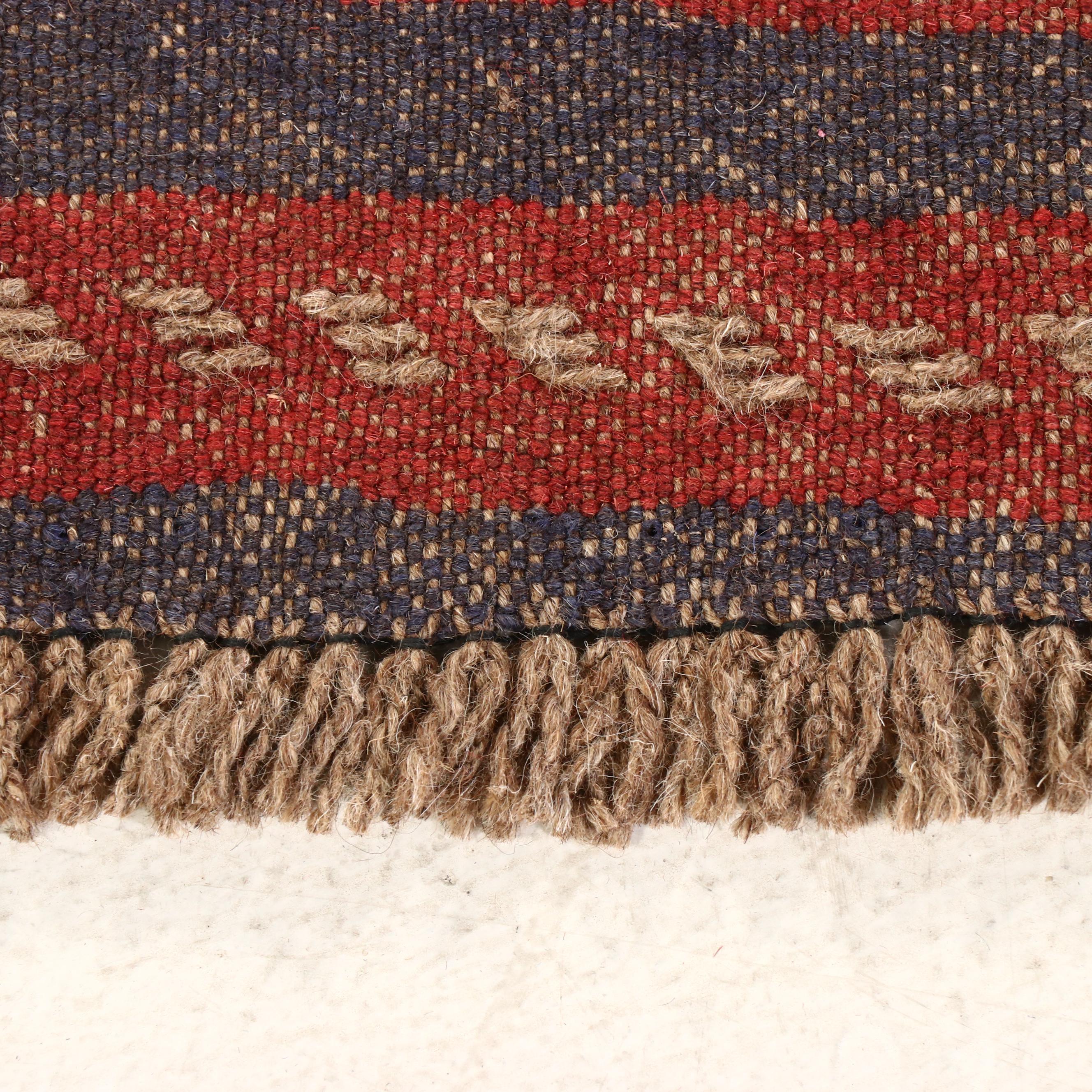 1'11 x 8'1 Handwoven Afghan Mashwani Carpet Runner