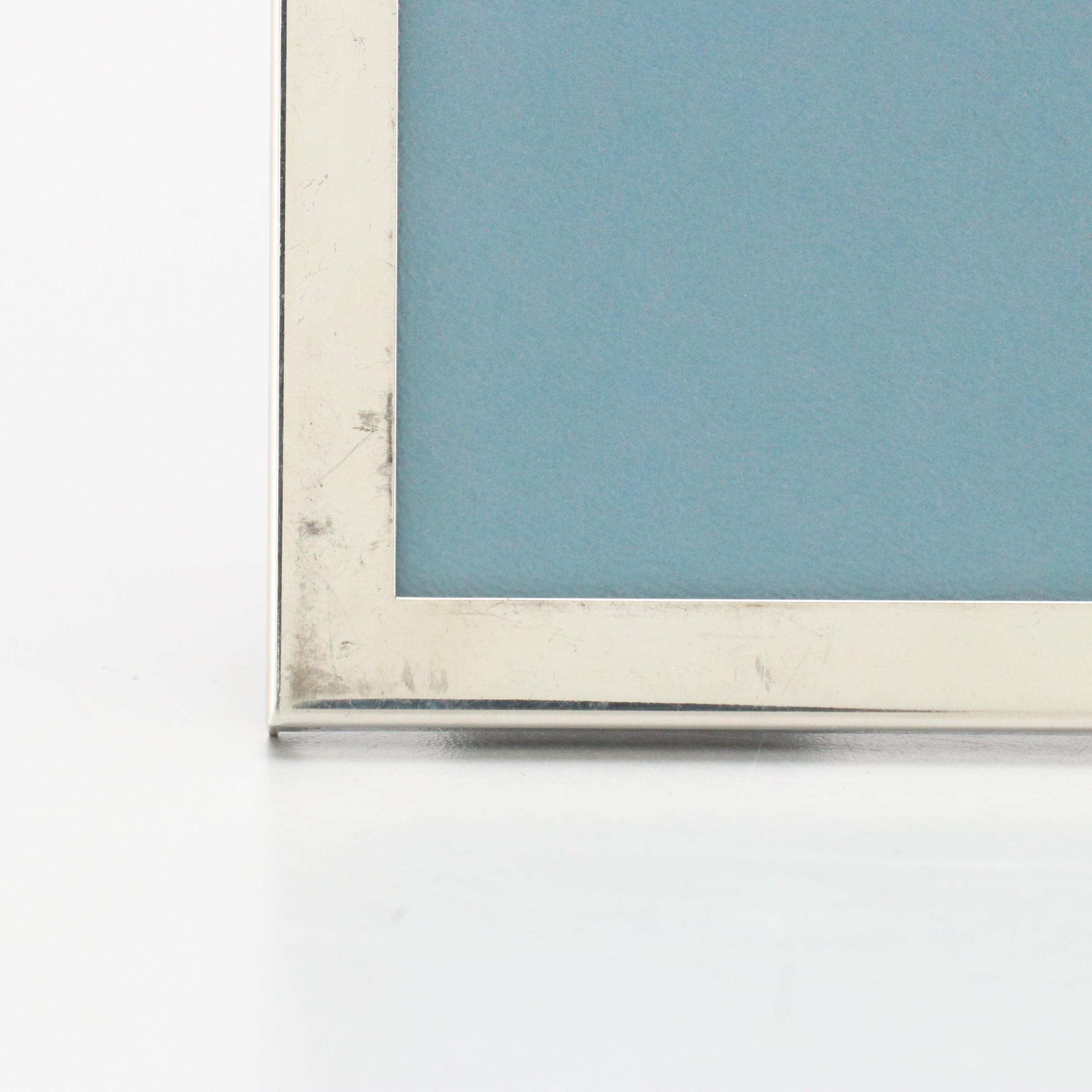 Tiffany & Co. Pewter Small Photo Frame in Box