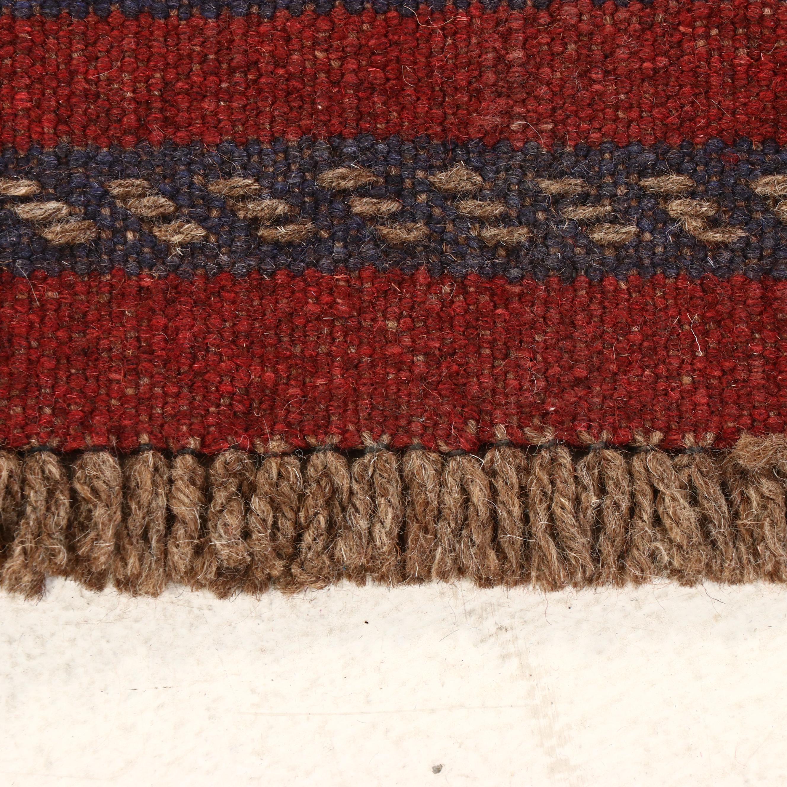 2'1 x 7'10 Handwoven Afghan Mashwani Carpet Runner