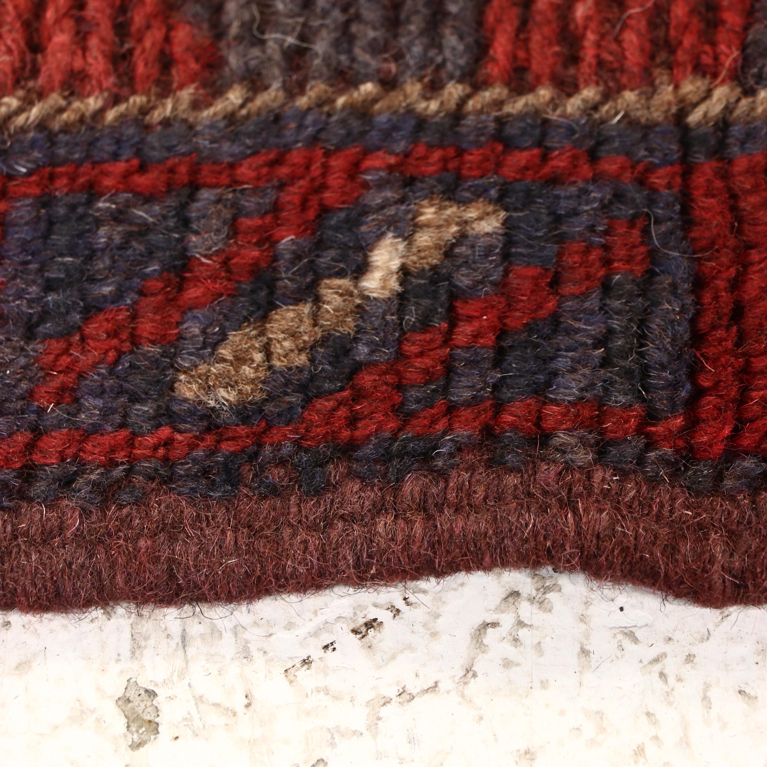 2'1 x 7'10 Handwoven Afghan Mashwani Carpet Runner