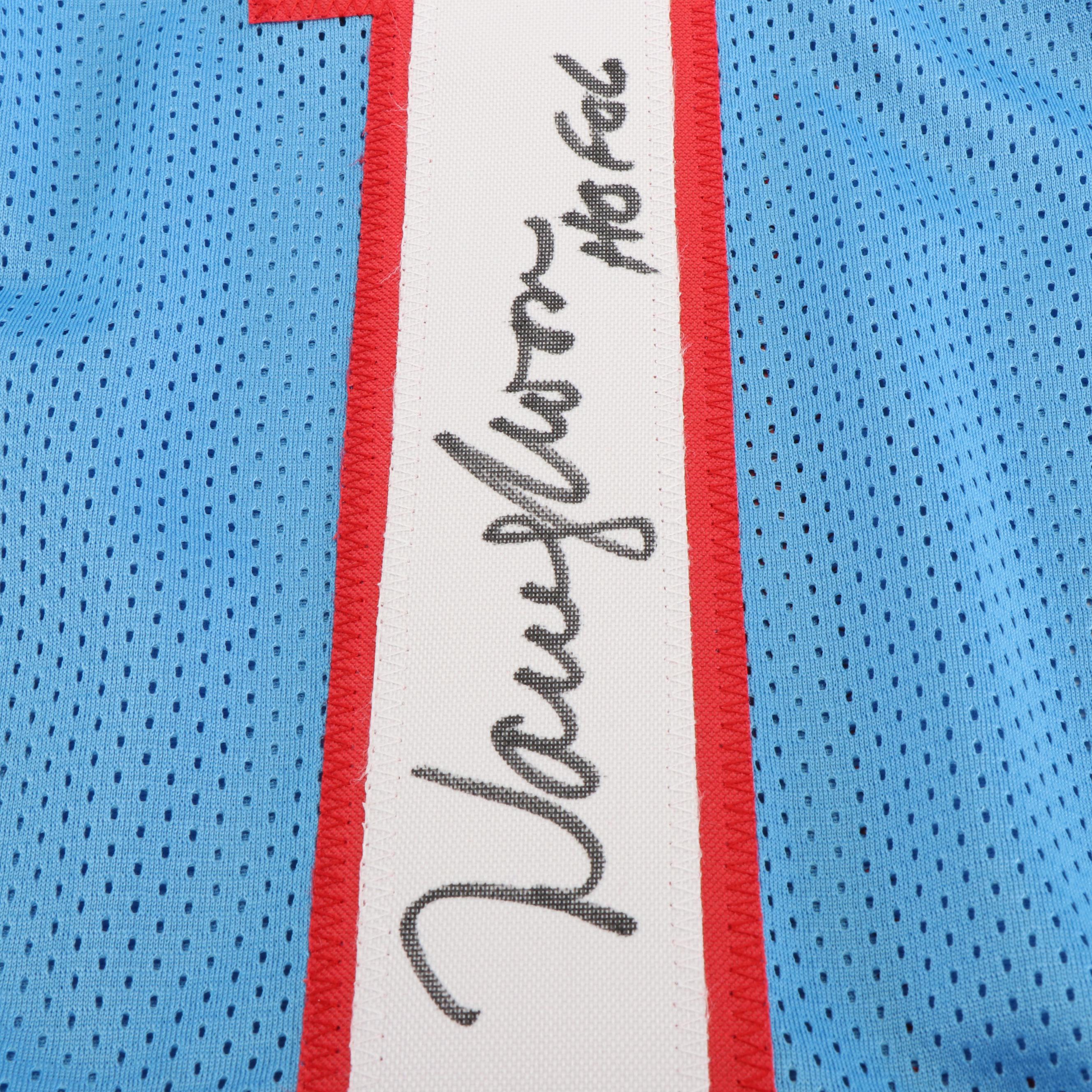 Warren Moon Signed “HOF 06” Houston Oilers Football Jersey, Beckett