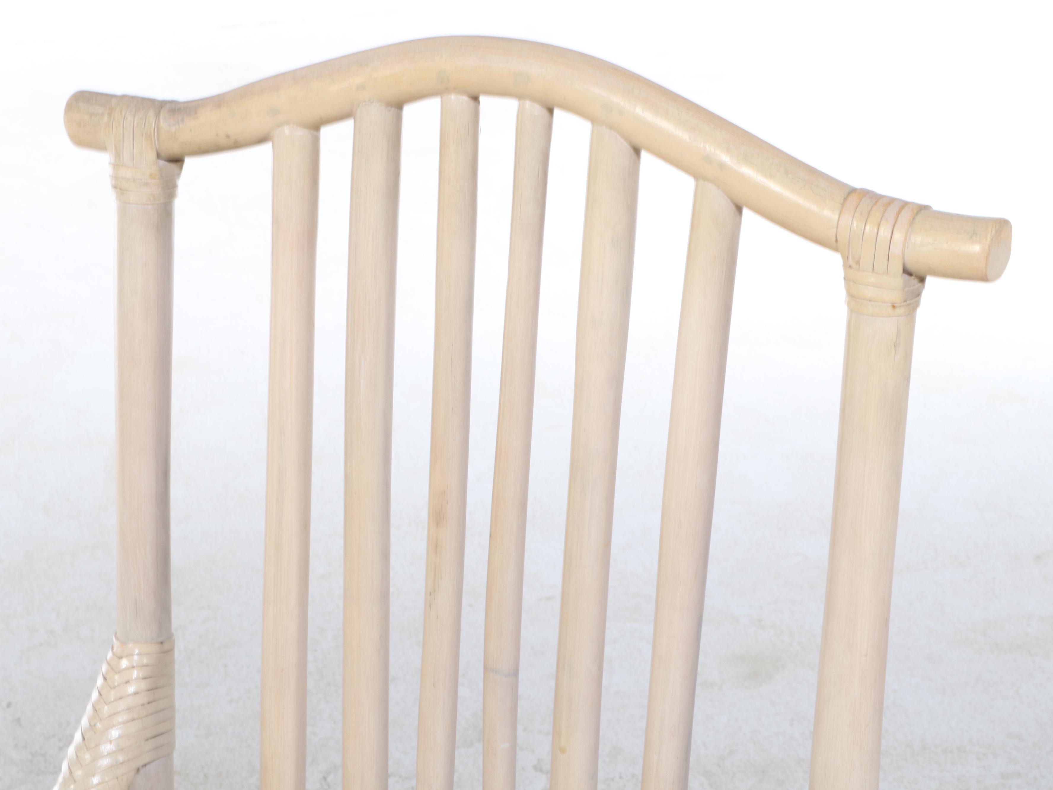 Five Piece Rattan Patio Dining Set with Glass Top Table