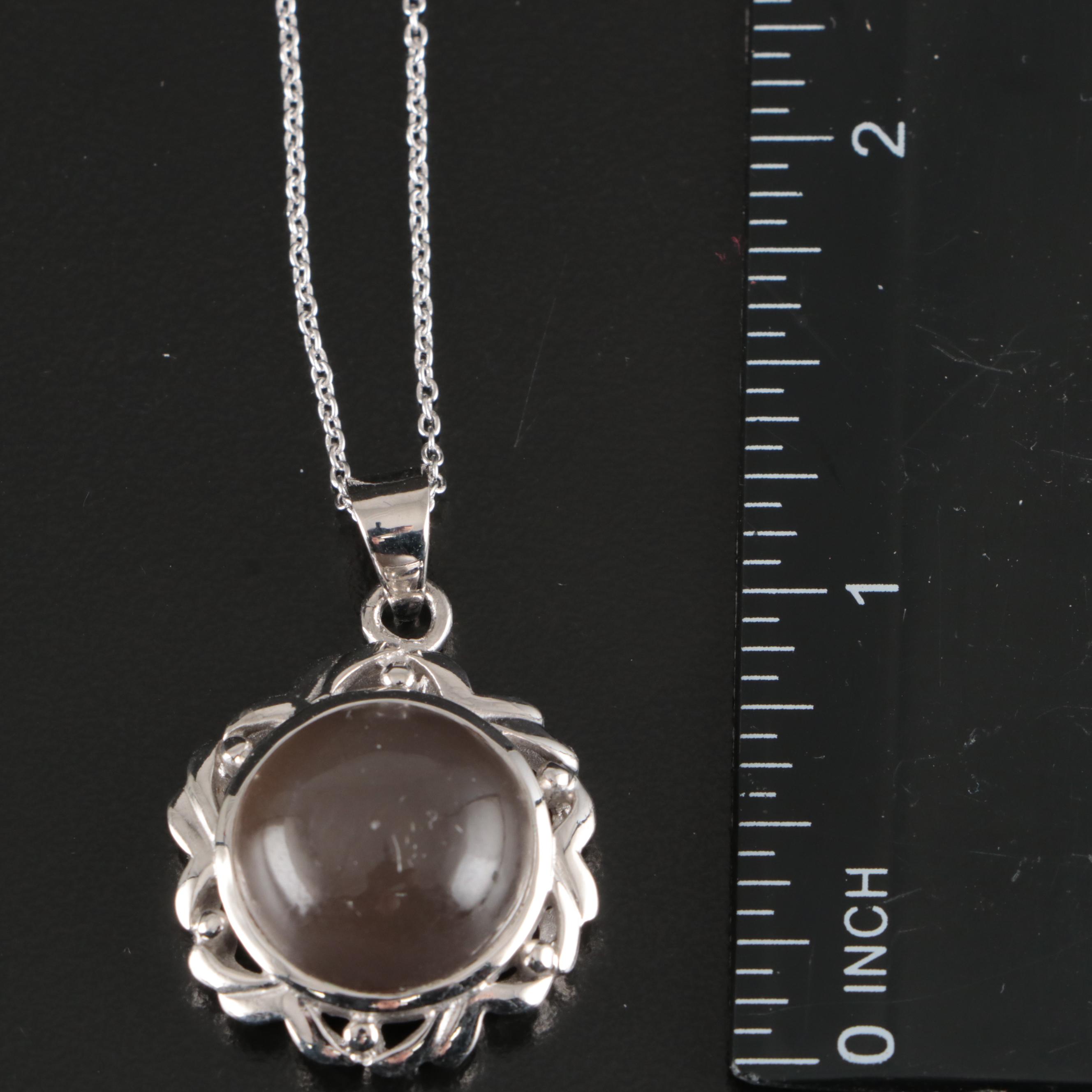 14 Assorted Sterling Silver Rings, Necklaces, Earrings, and Pendants