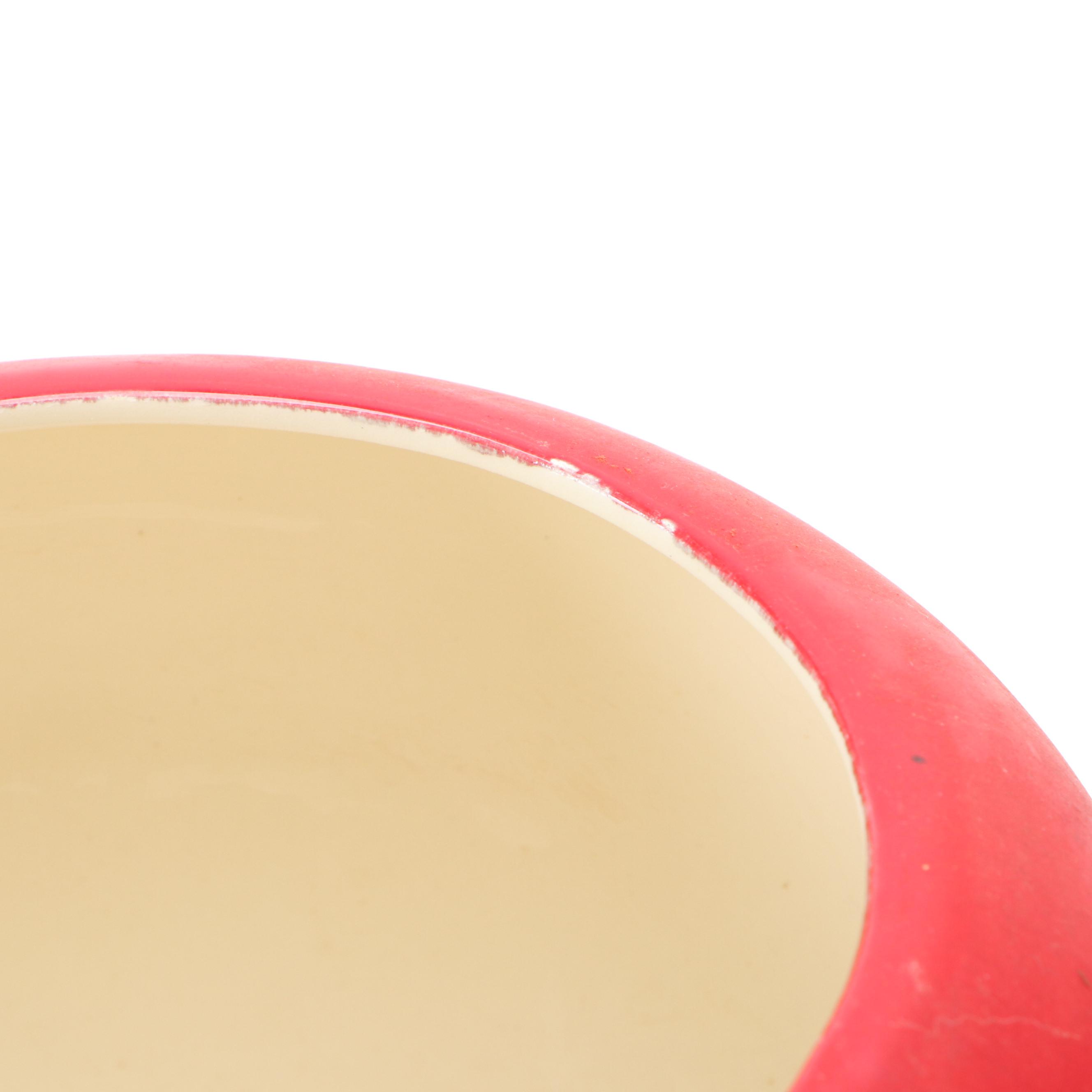 Ceramic Apple and Strawberry Shaped Cookie Jars with Other Ceramic Tableware