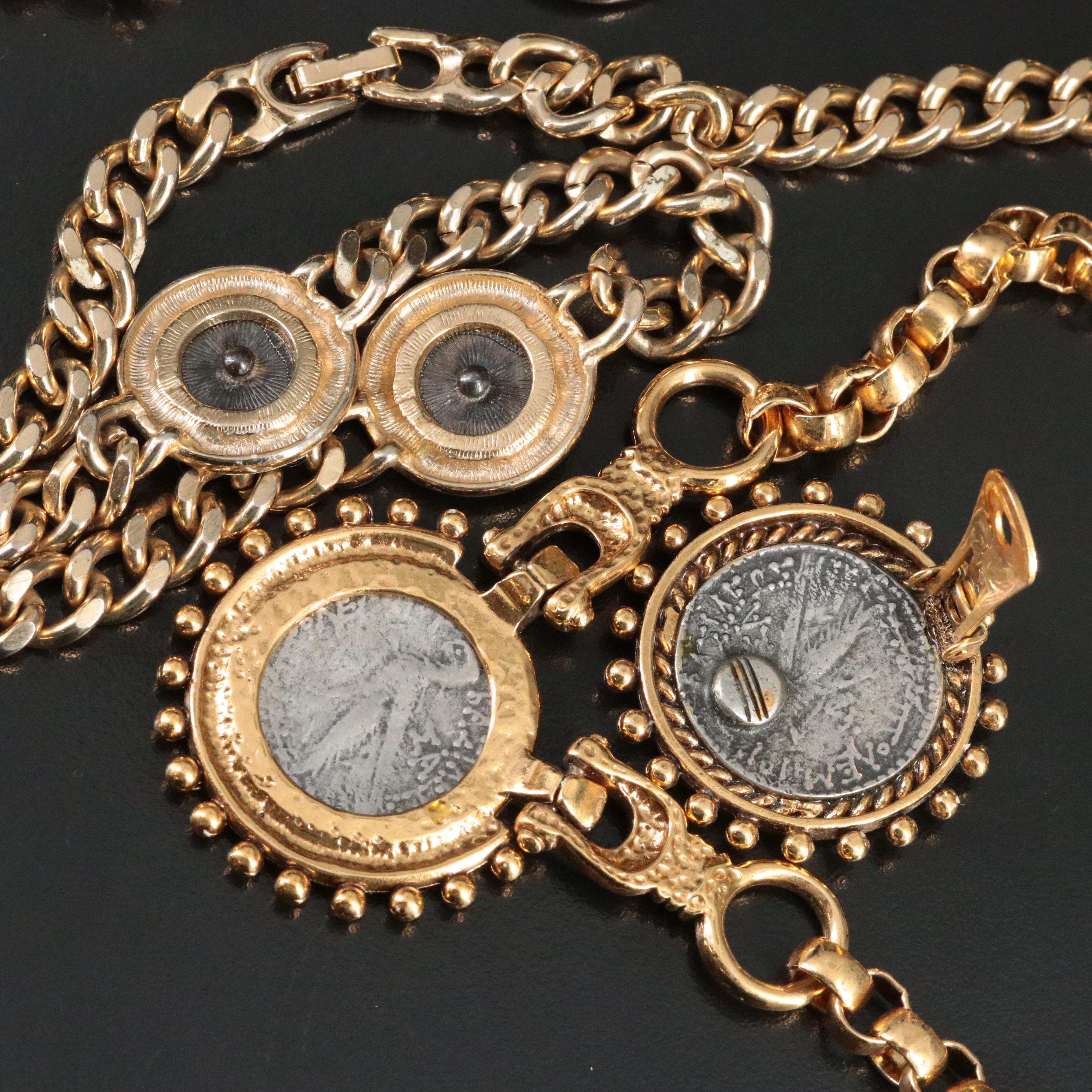 Roman Coin Replica Jewelry Collection