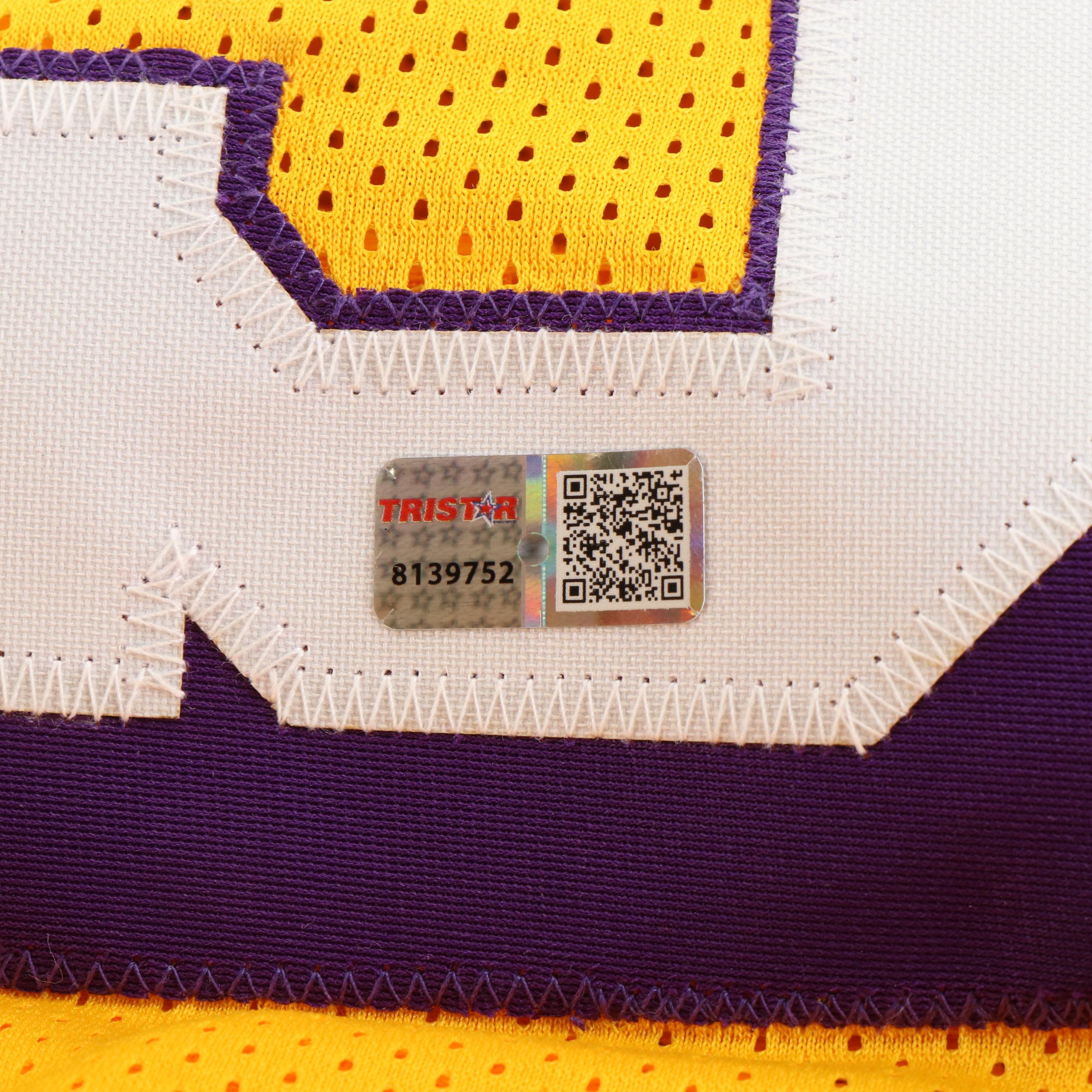 Gail Goodrich Signed “HOF 96” Los Angeles Lakers Basketball Jersey, Tri-Star