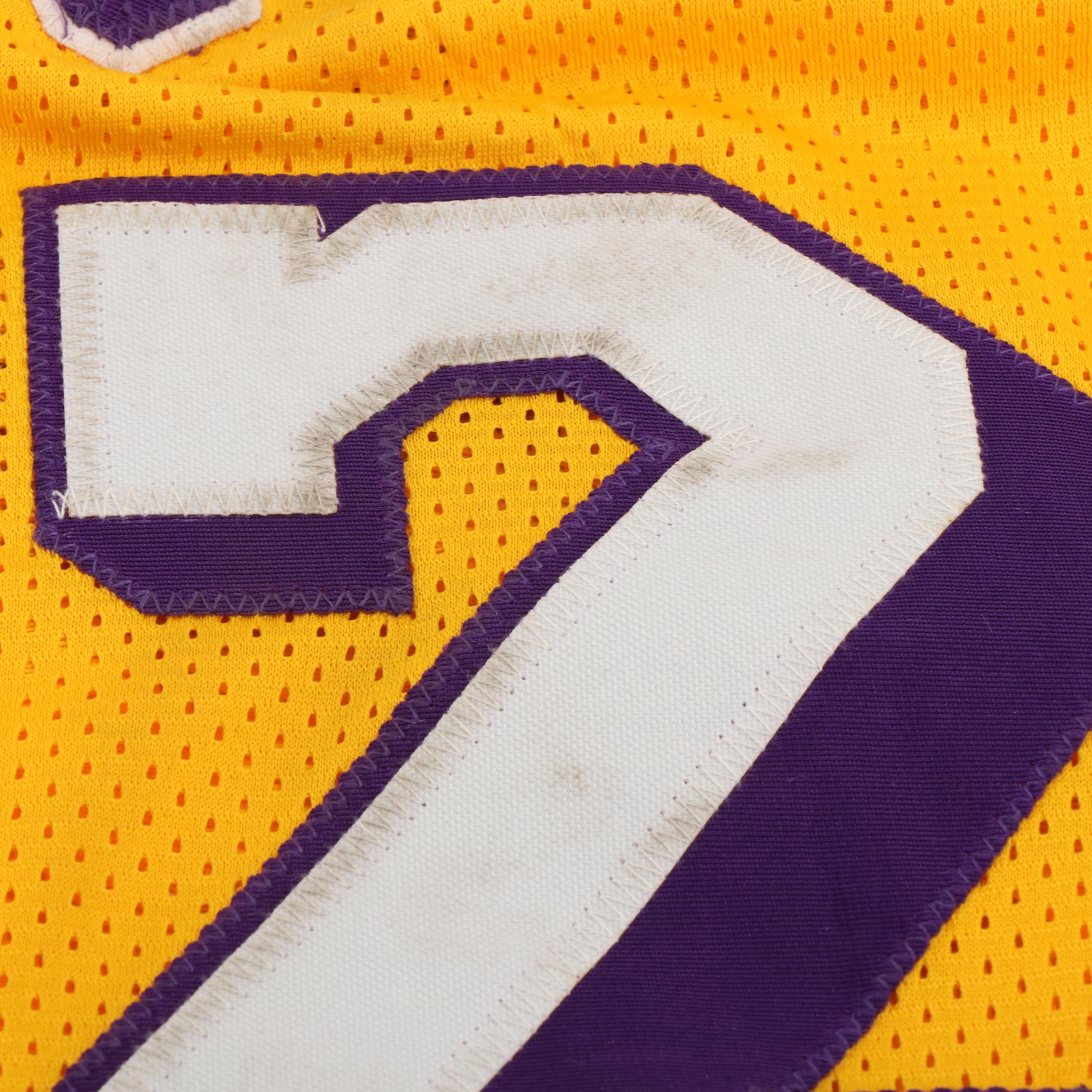 Gail Goodrich Signed “HOF 96” Los Angeles Lakers Basketball Jersey, Tri-Star