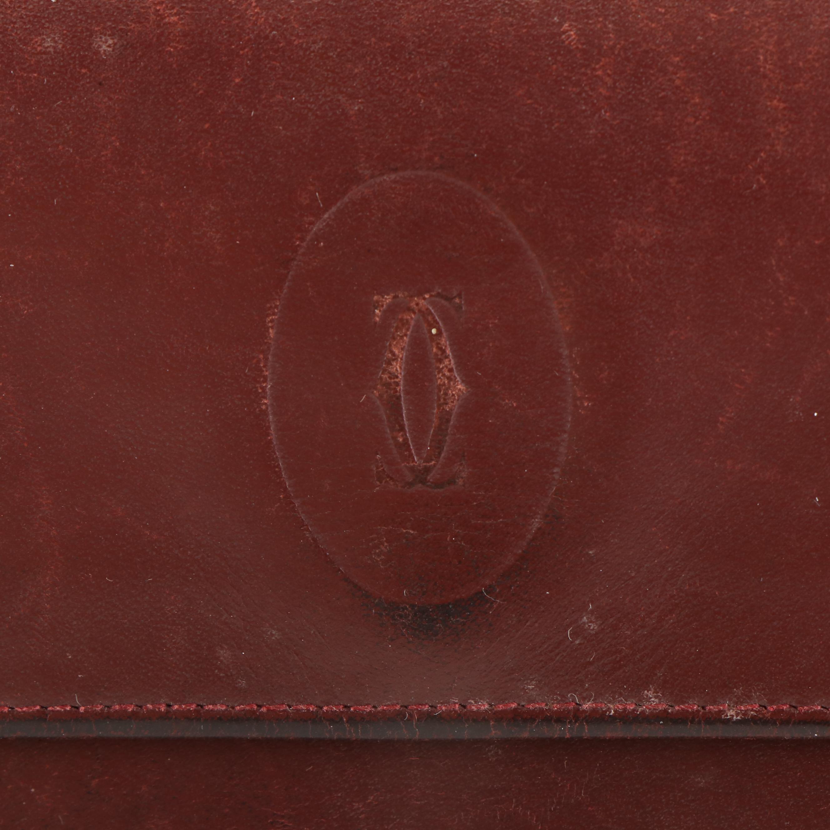 Cartier Must de Cartier Trifold Compact Wallet