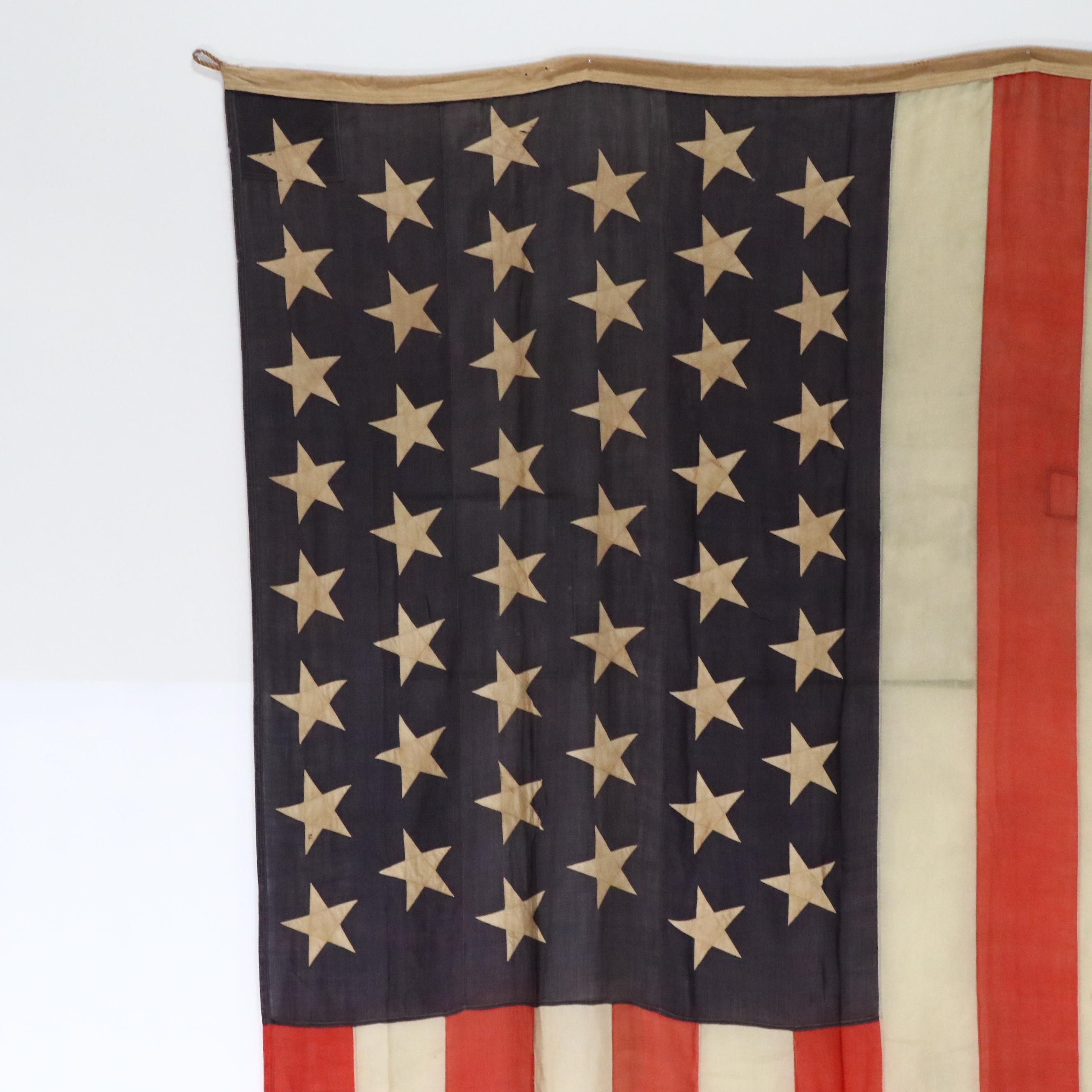 US Army Standard 48-Star American Flag, Early to Mid-20th Century