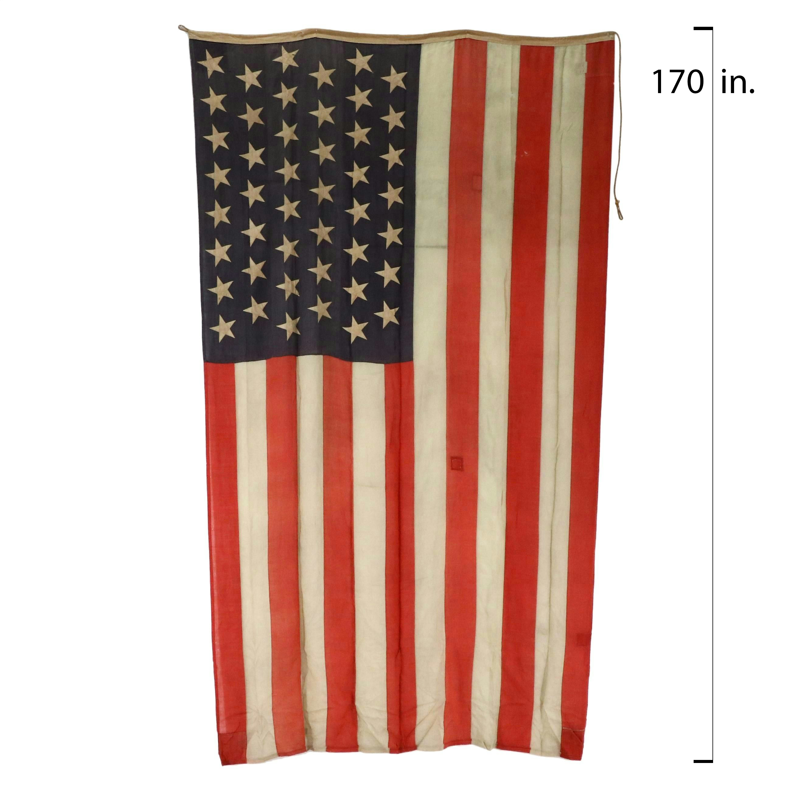 US Army Standard 48-Star American Flag, Early to Mid-20th Century