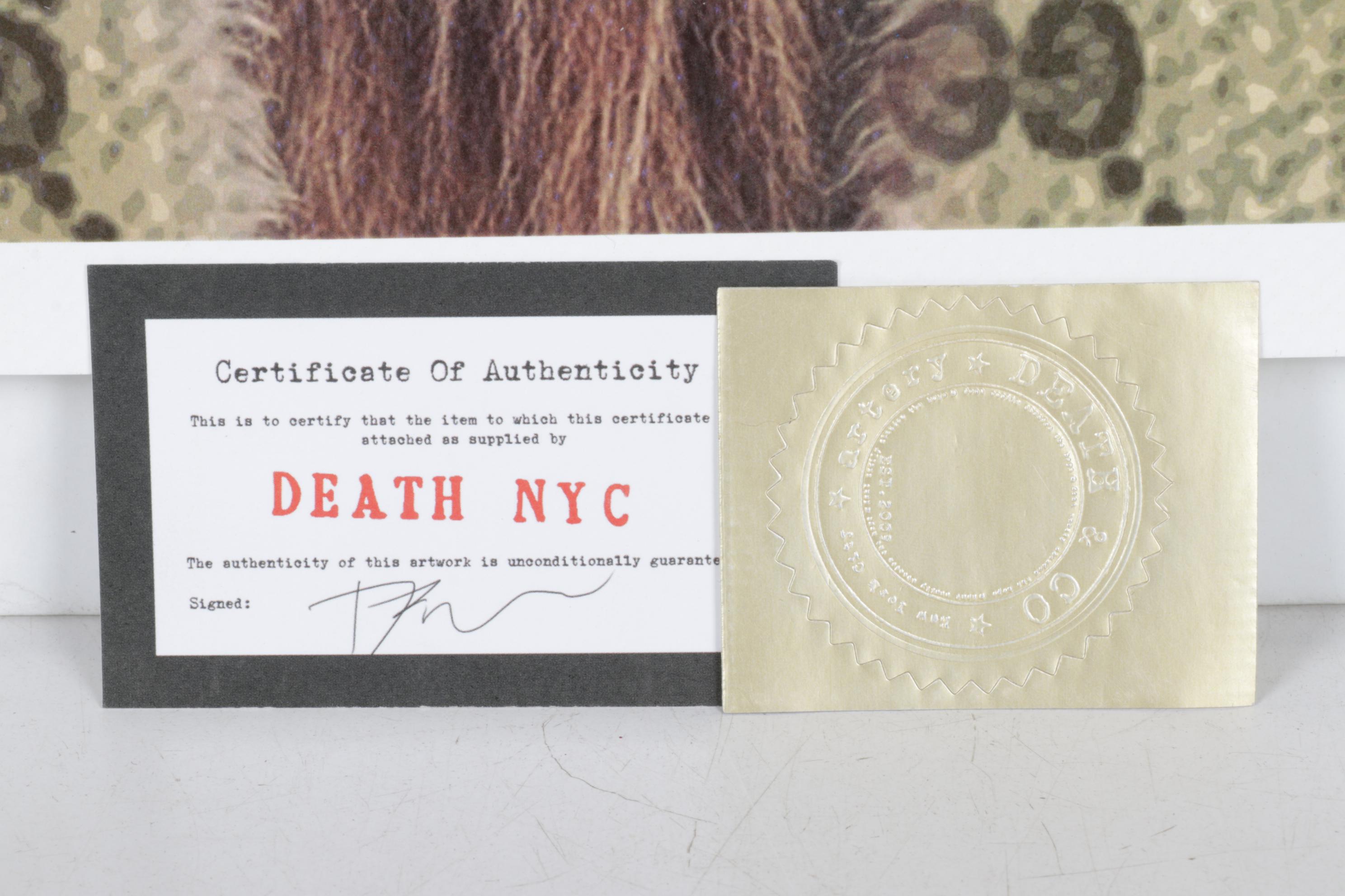 Death NYC Pop Art Homage to Gucci, 2025