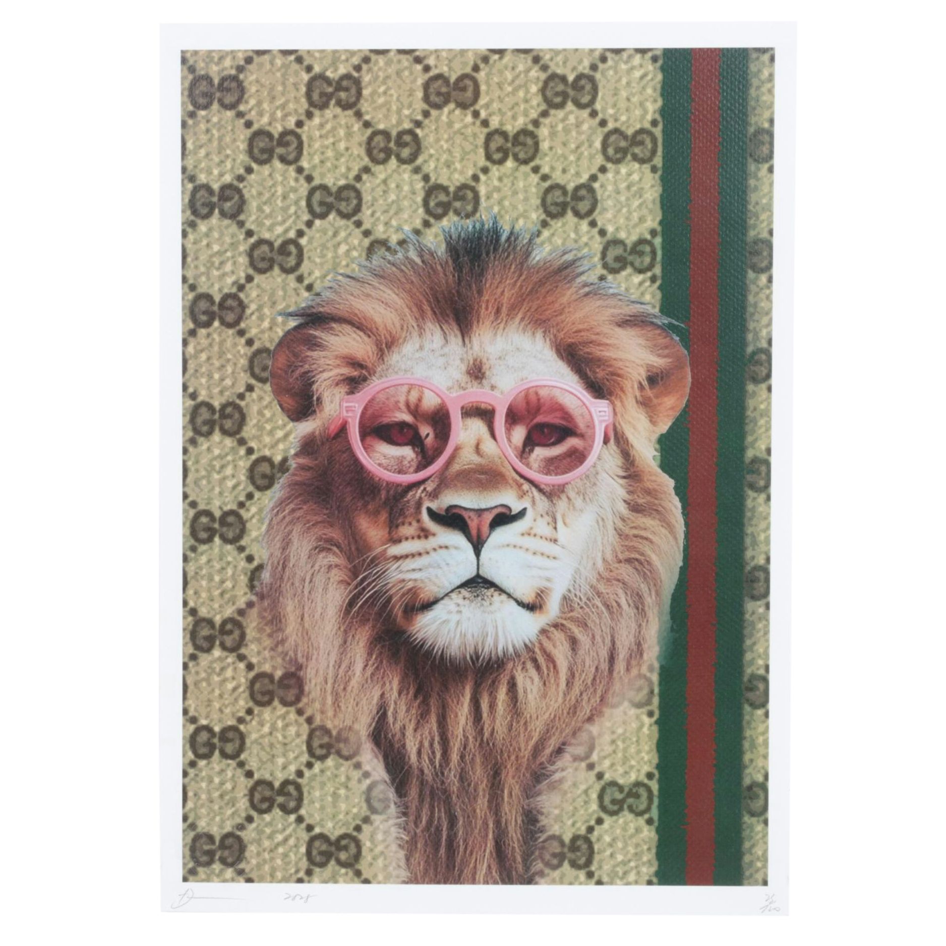 Death NYC Pop Art Homage to Gucci, 2025