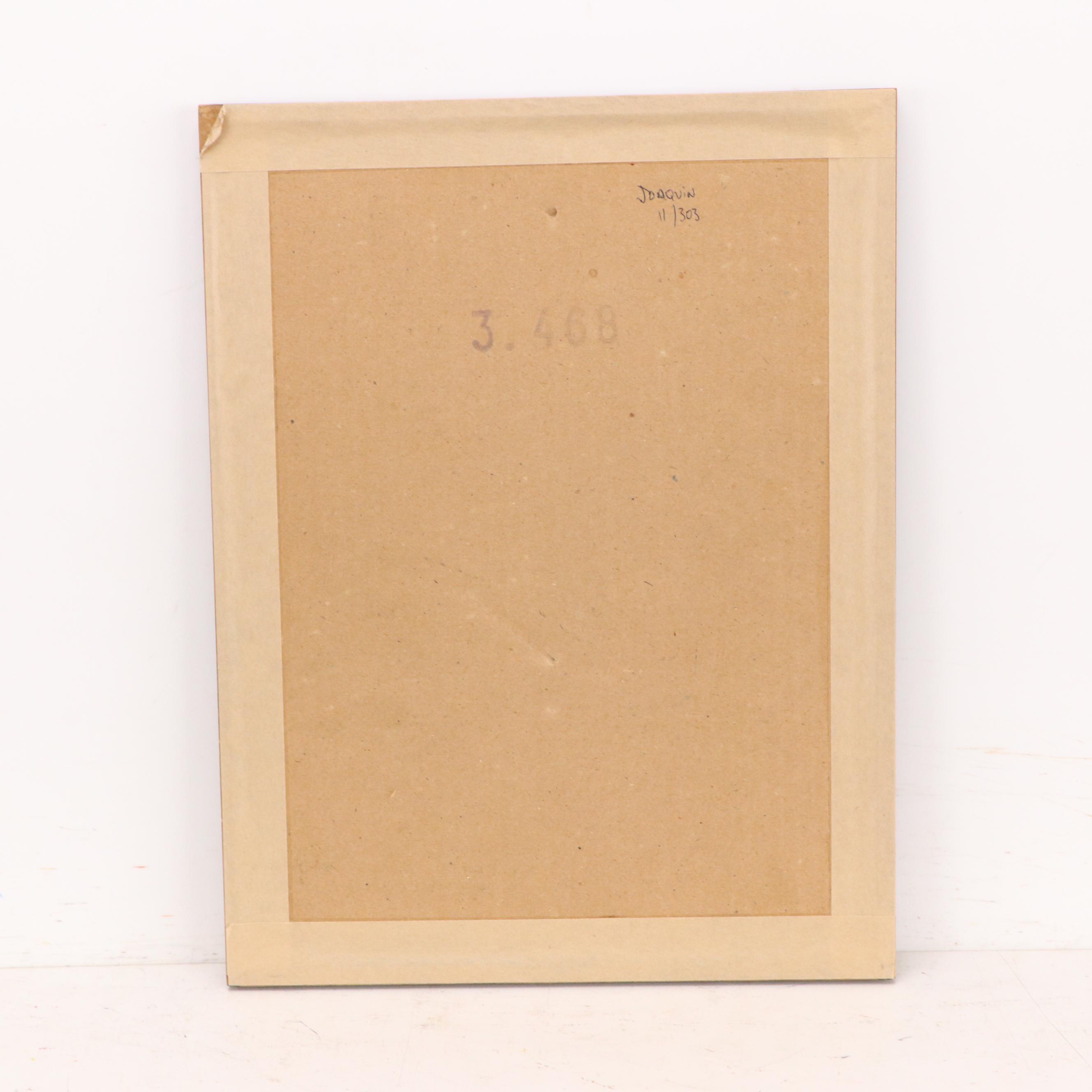 Attributed to Álvaro Retana Fashion Drawing of Charleston-Flamenco Dancer